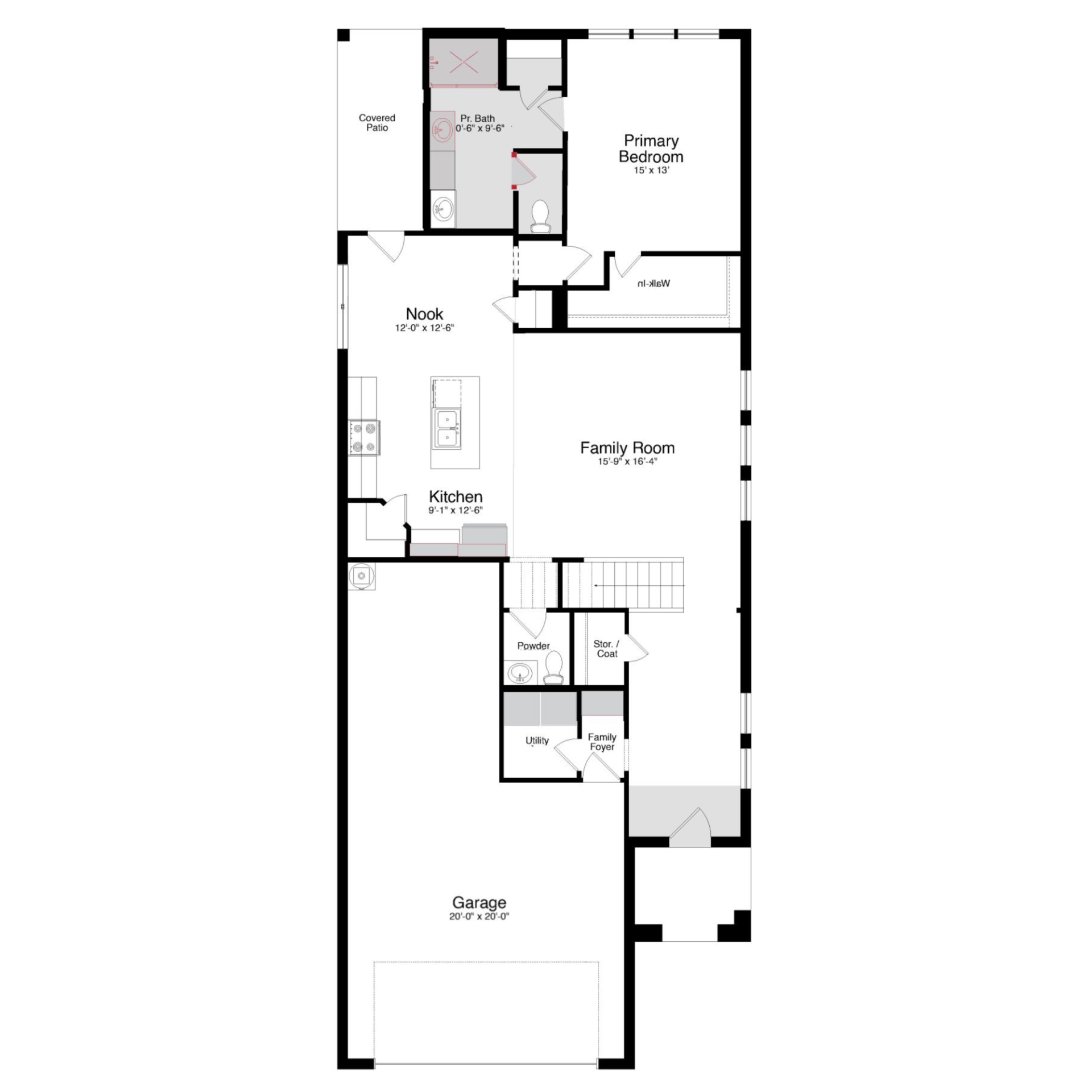 1725 Edgeway Drive First Floor