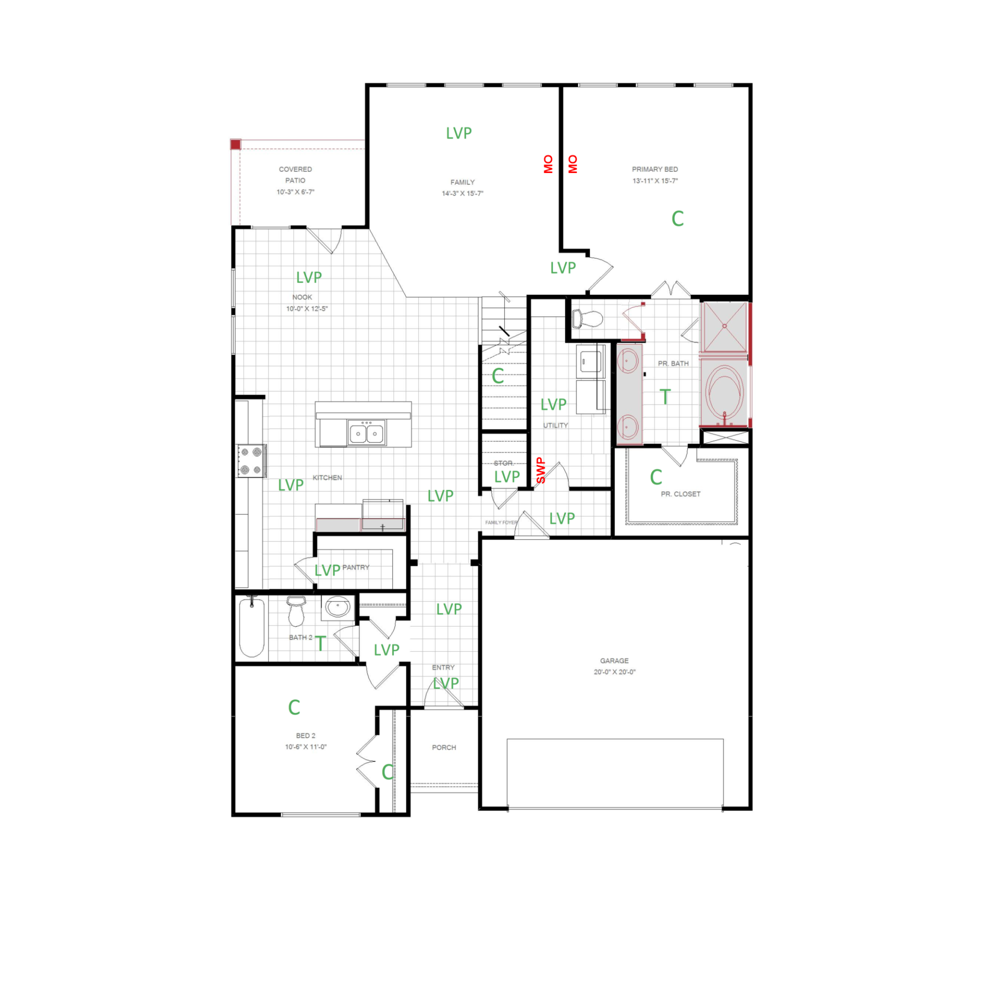 1331 Pierce Lane first floor