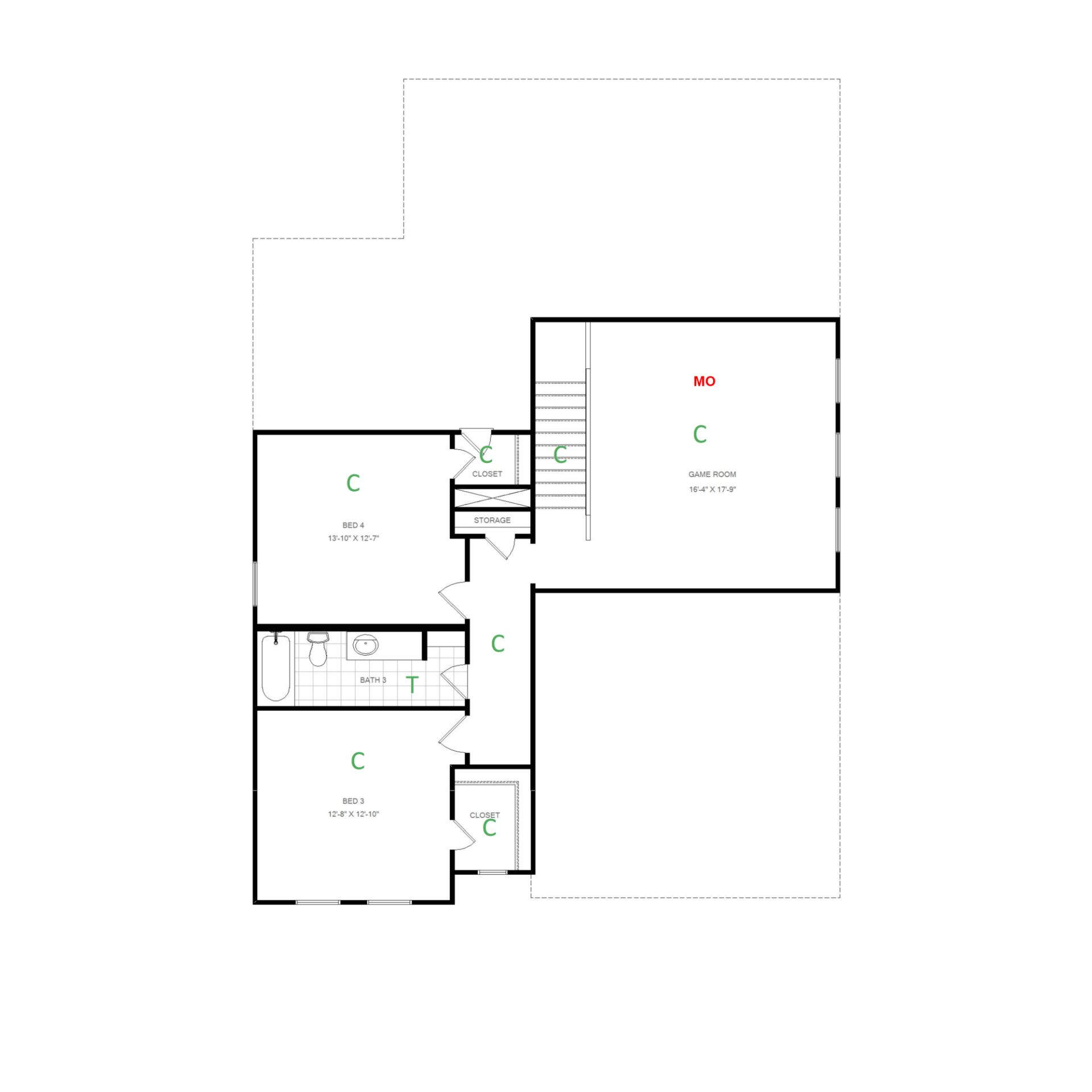 1331 Pierce Lane second floor