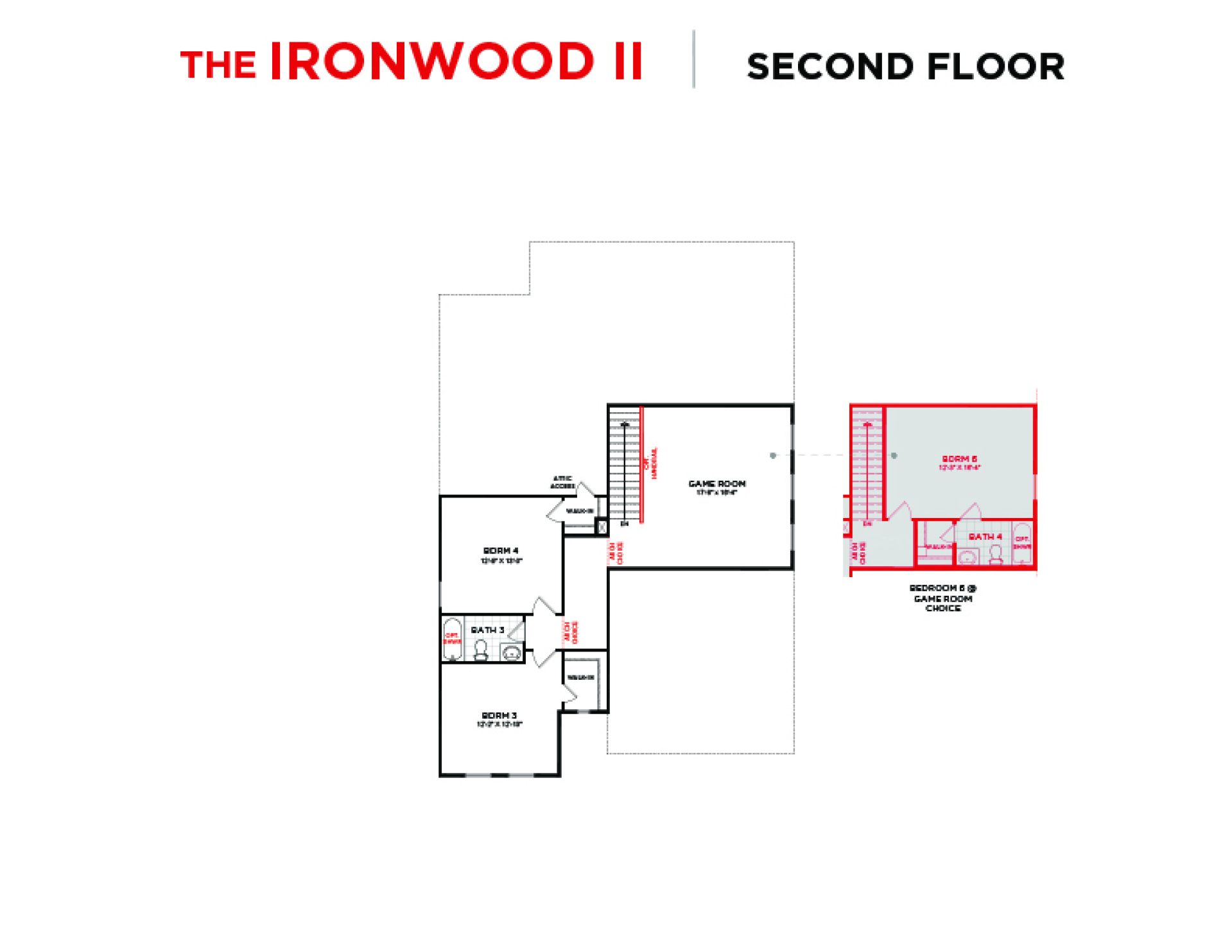 Ironwood II Master Set Second Floor