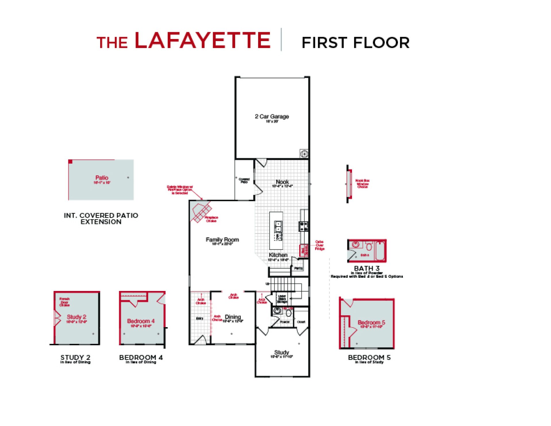 Lafayette Master Set First Floor