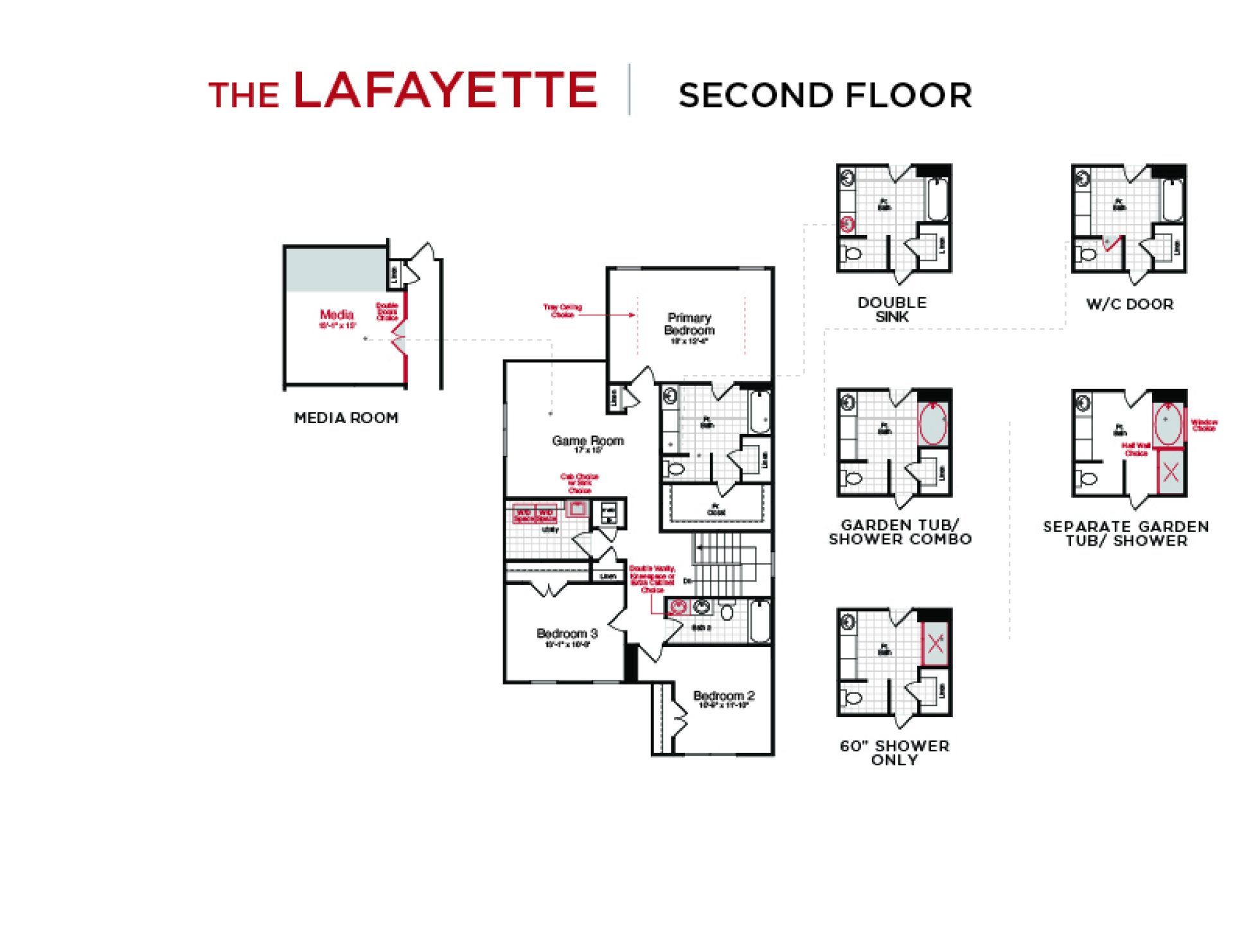 Lafayette Master Set Second Floor