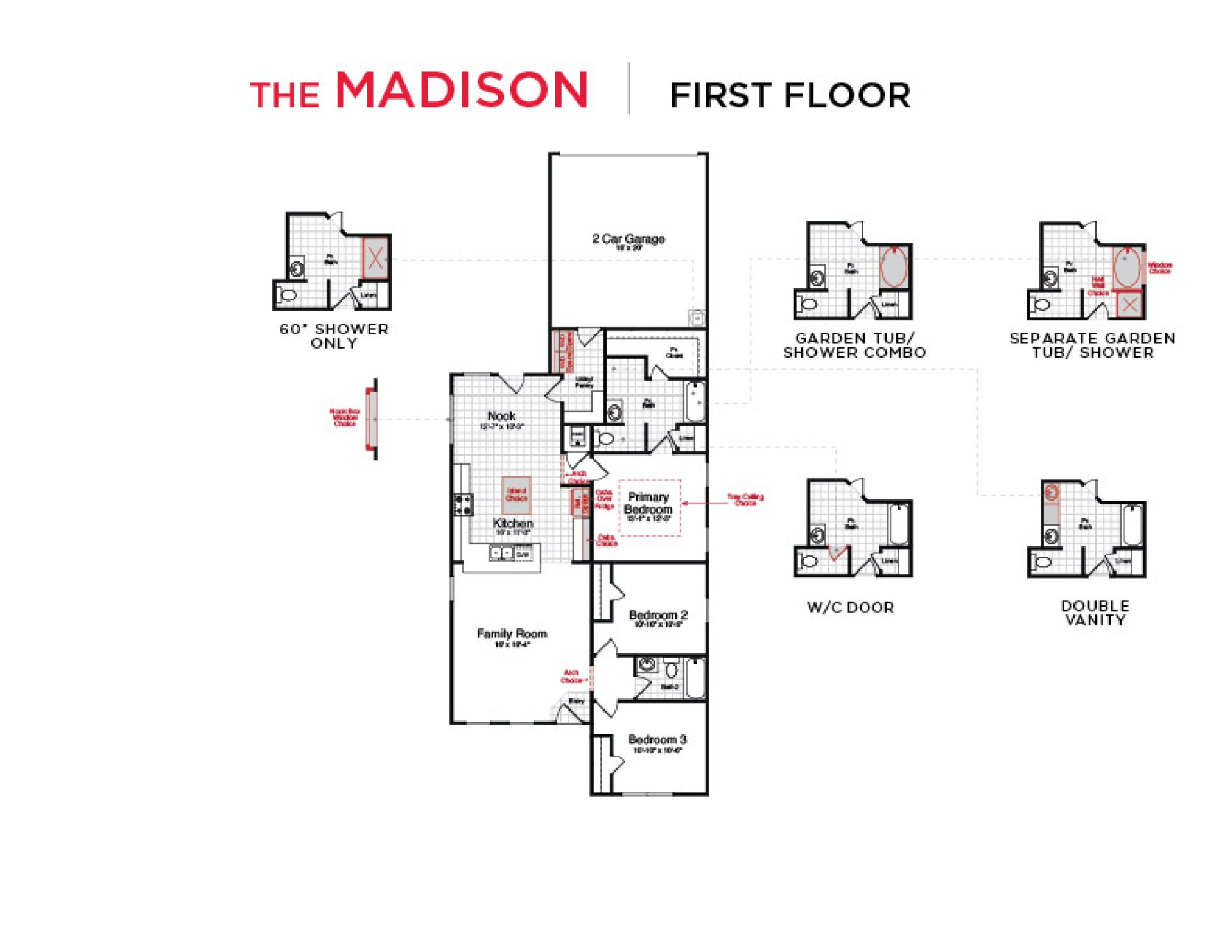 Madison Master Set First Floor