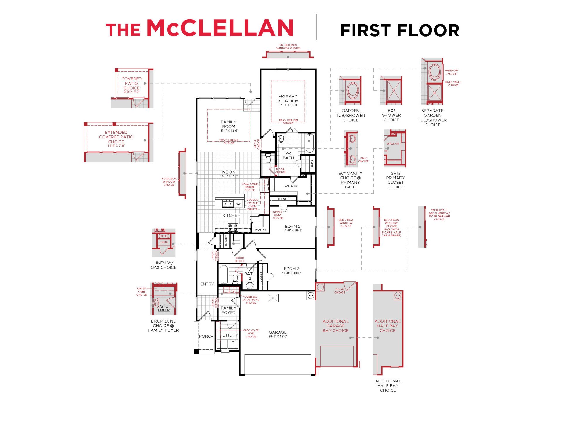 McClellan Master Set first floor
