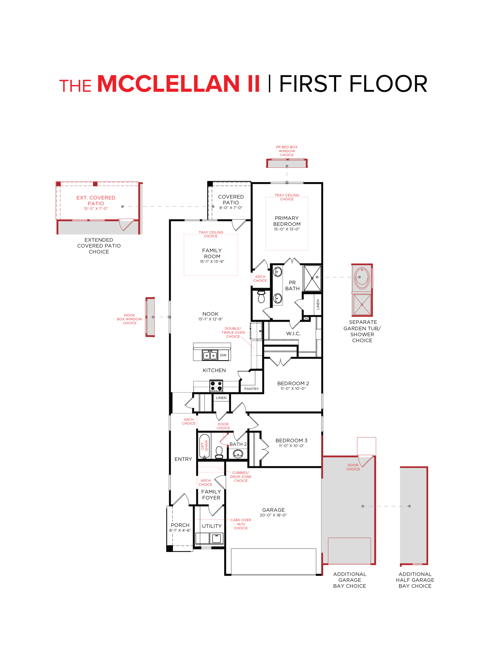 McClellan II Master Set First Floor