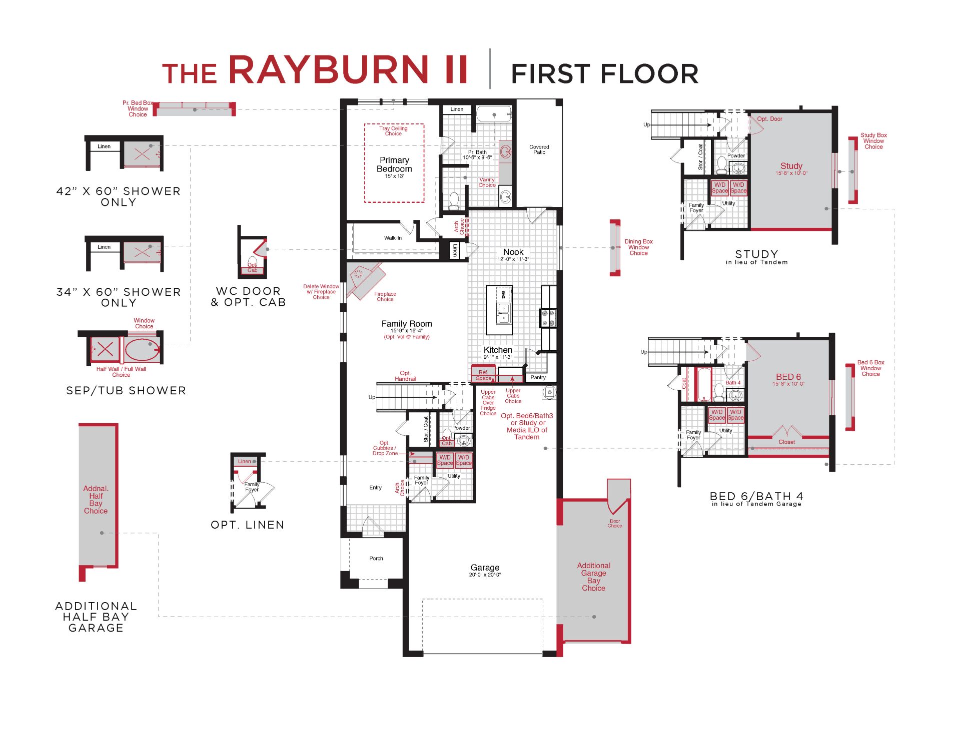 Rayburn II Master Set First Floor