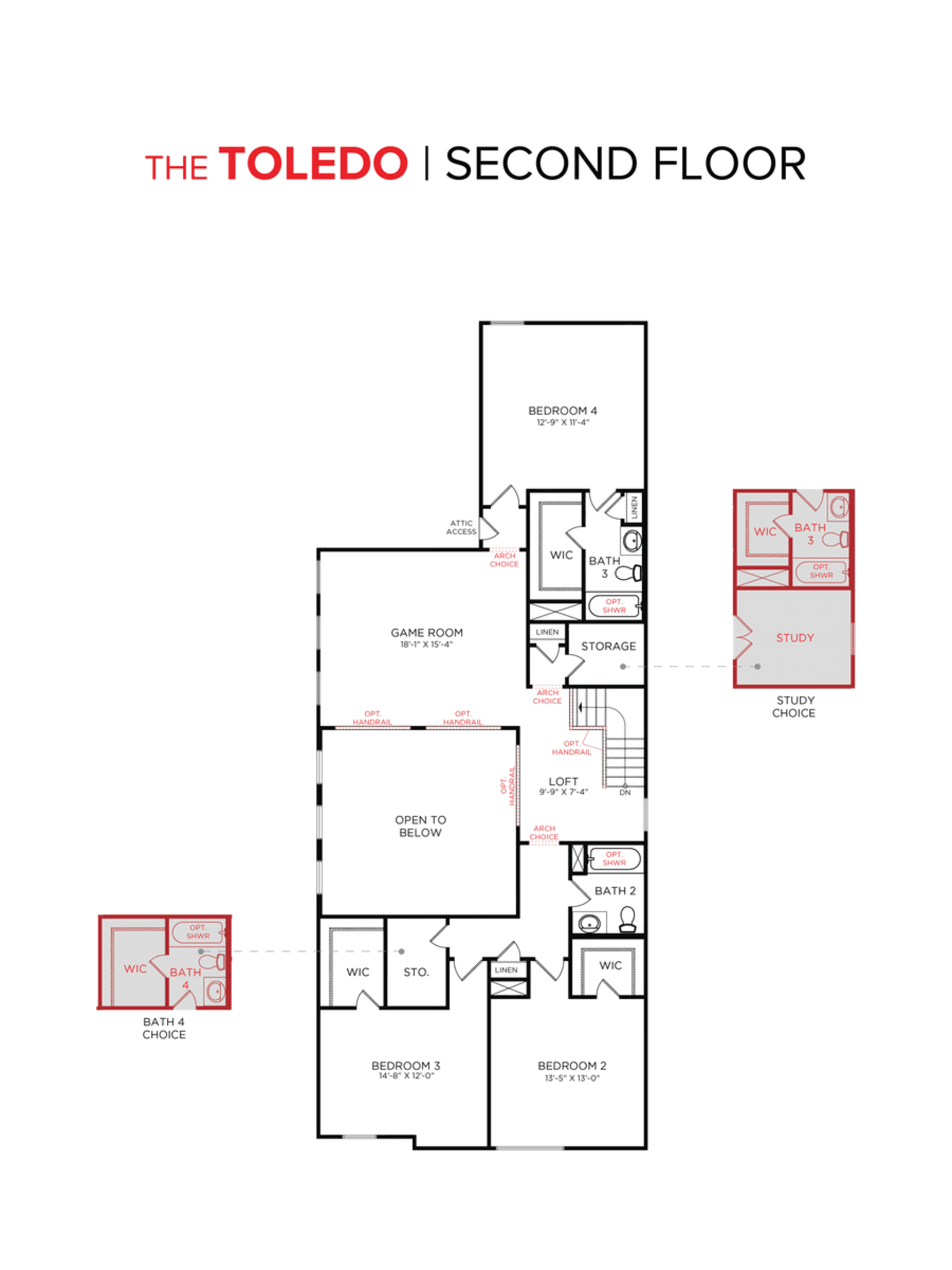 Toledo Floorplan SF