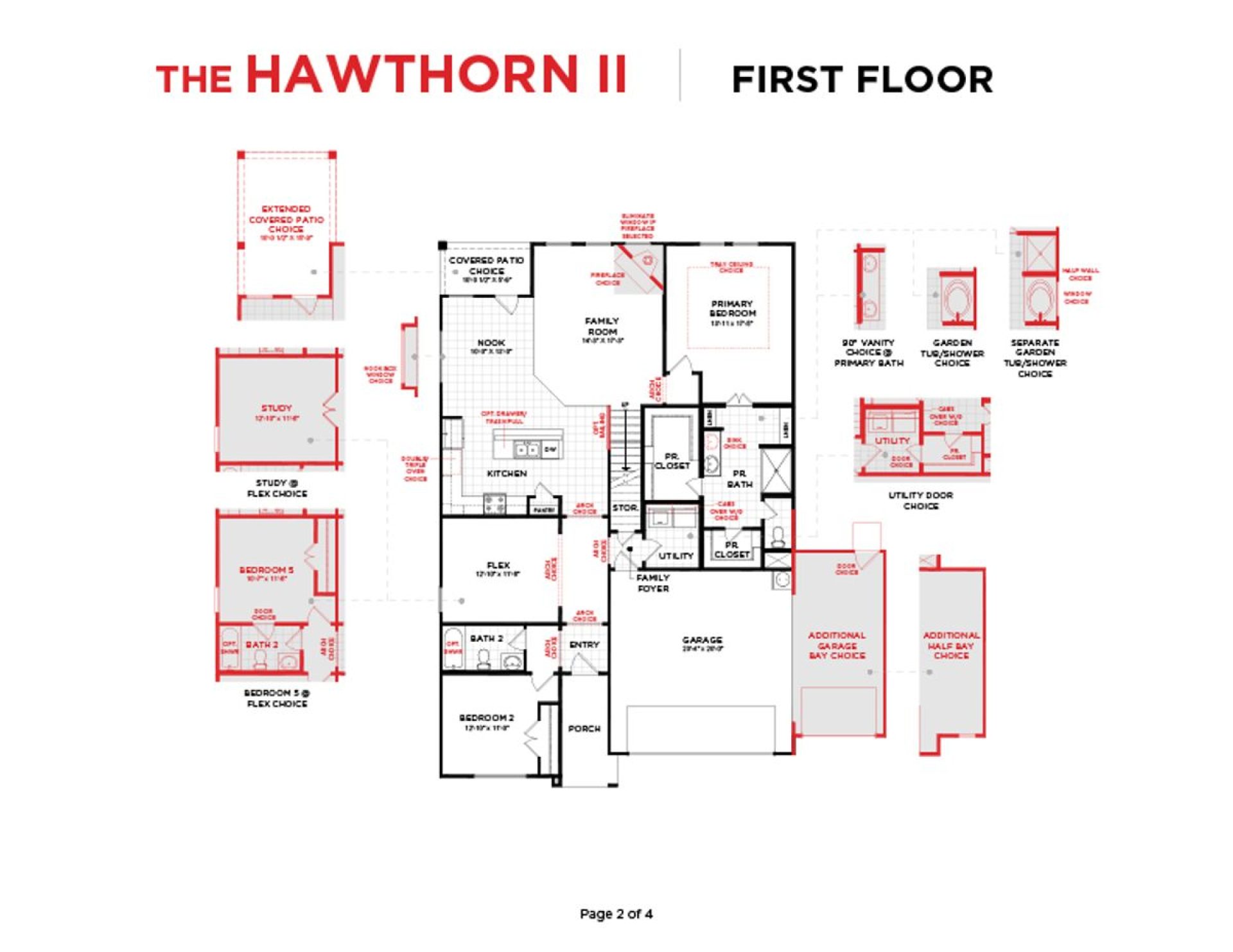 Hawthorn II Floorplan FF