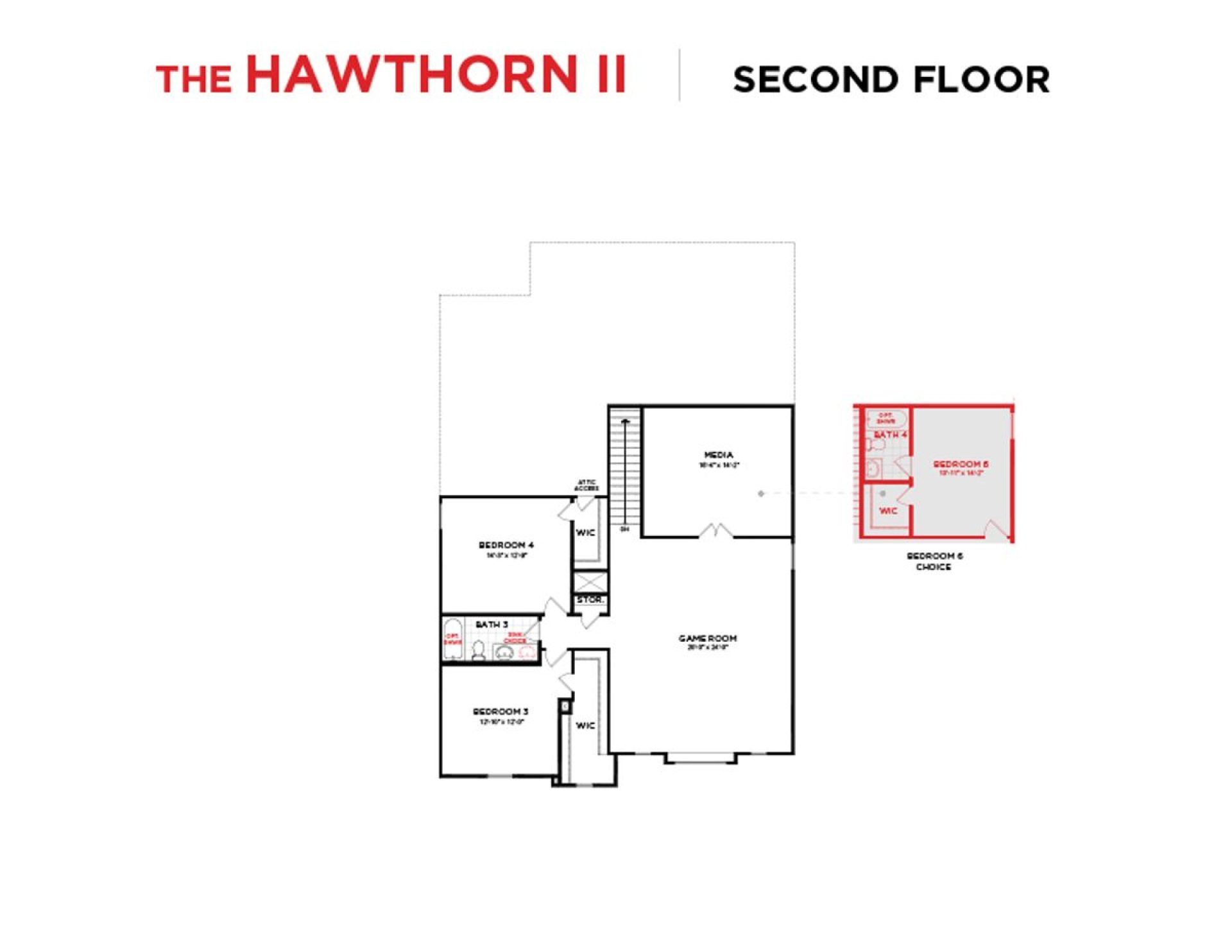 Hawthorn II Floorplan SF