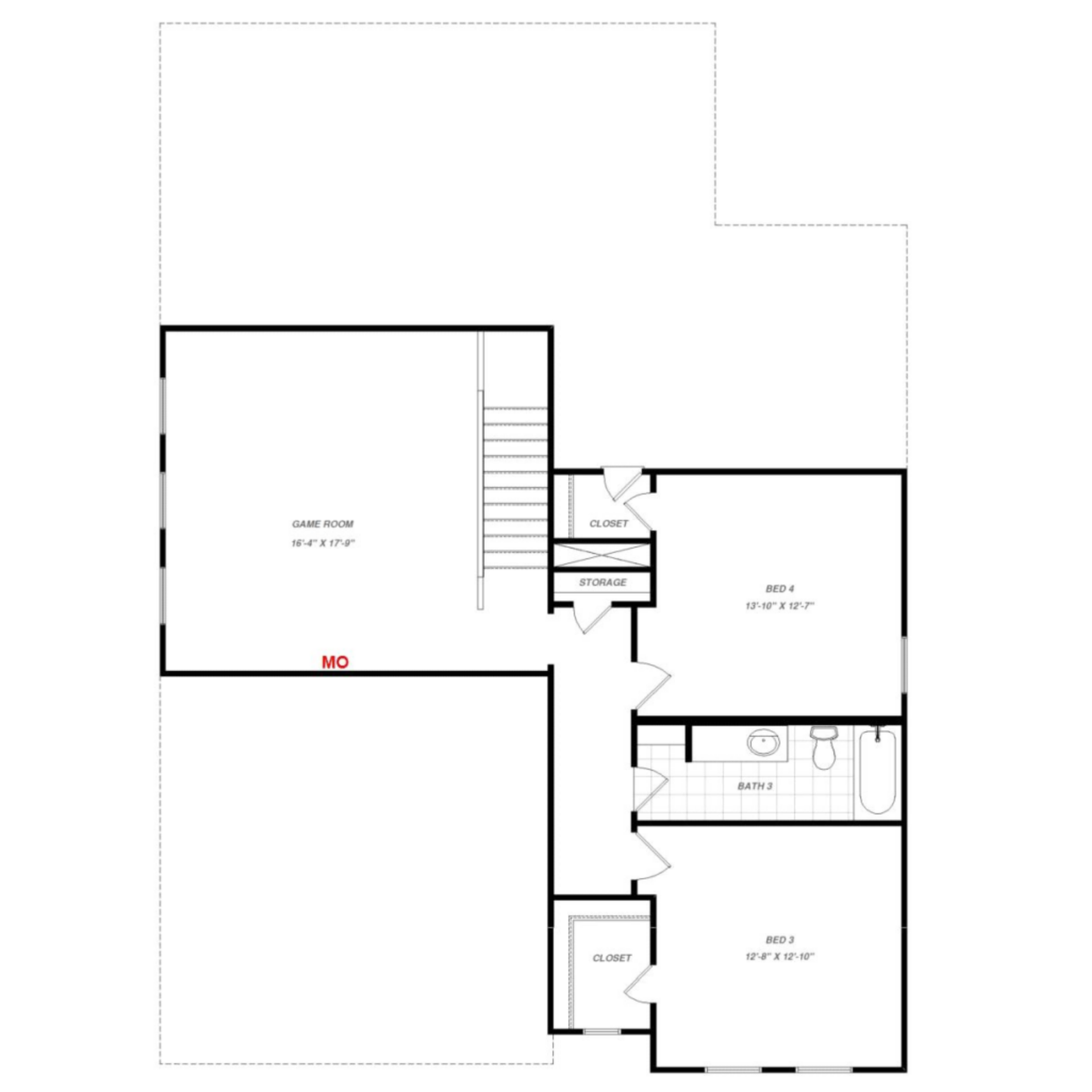 1327 Burgess Street Second Floor