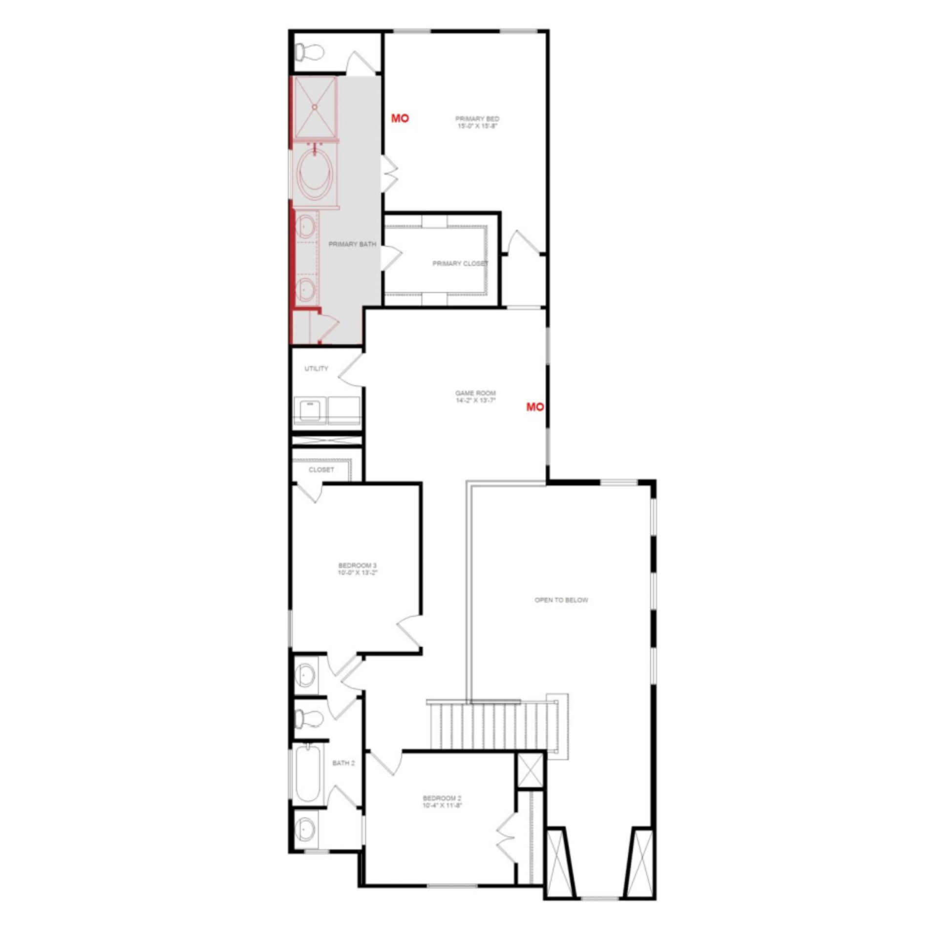 1436 Waterford Drive Second Floor