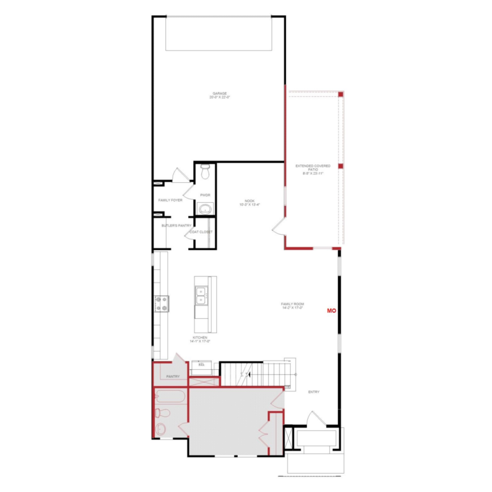 1436 Waterford Drive First Floor