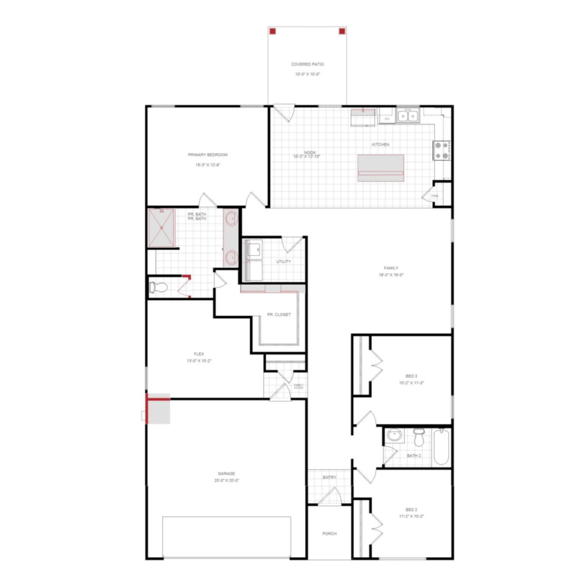 21523 Holbrook Drive First Floor