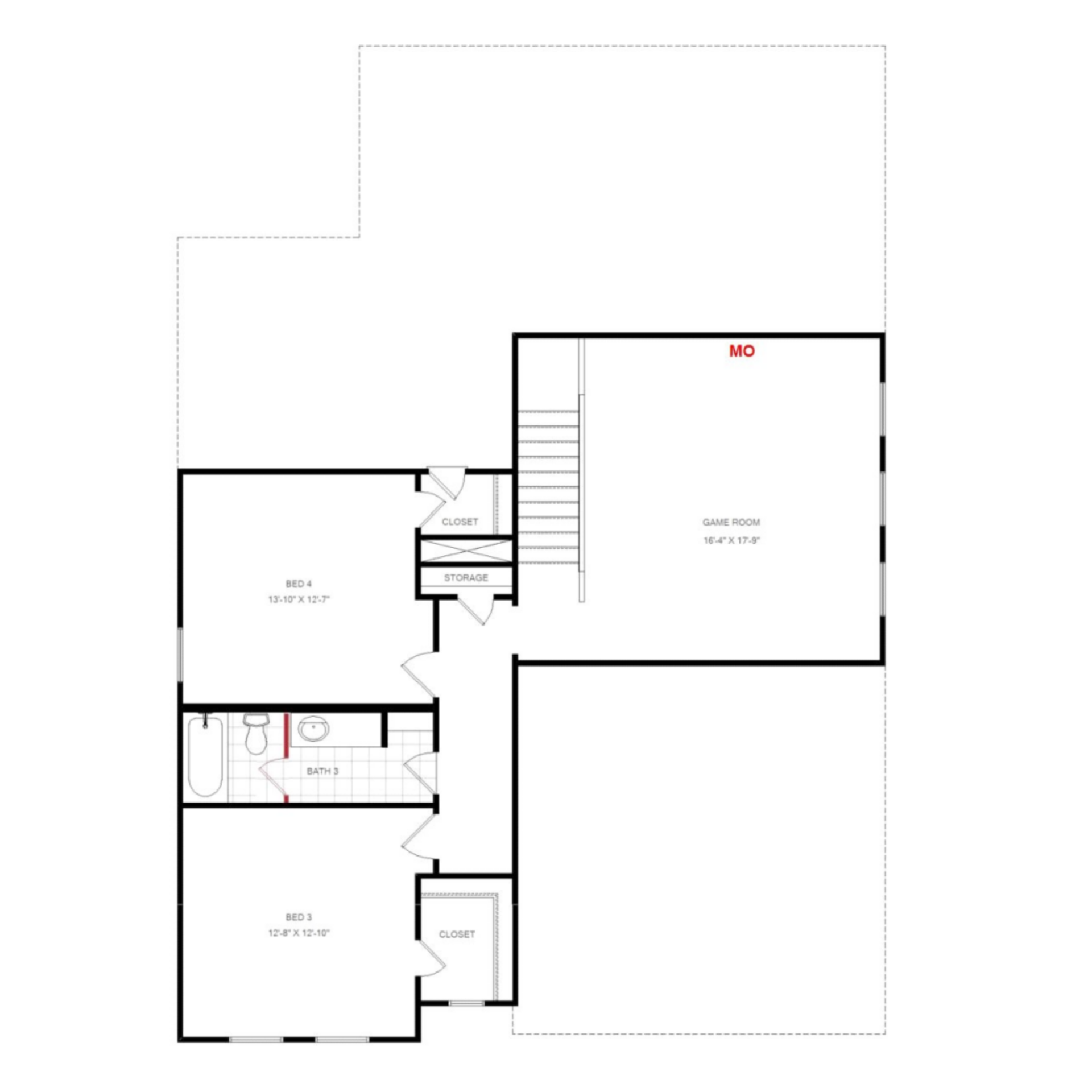 6913 Freight Train Lane Second Floor