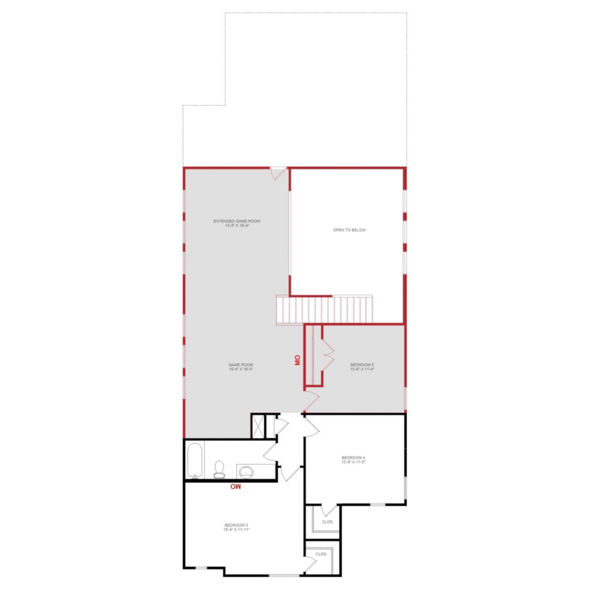 1624 Edgeway Drive Second Floor