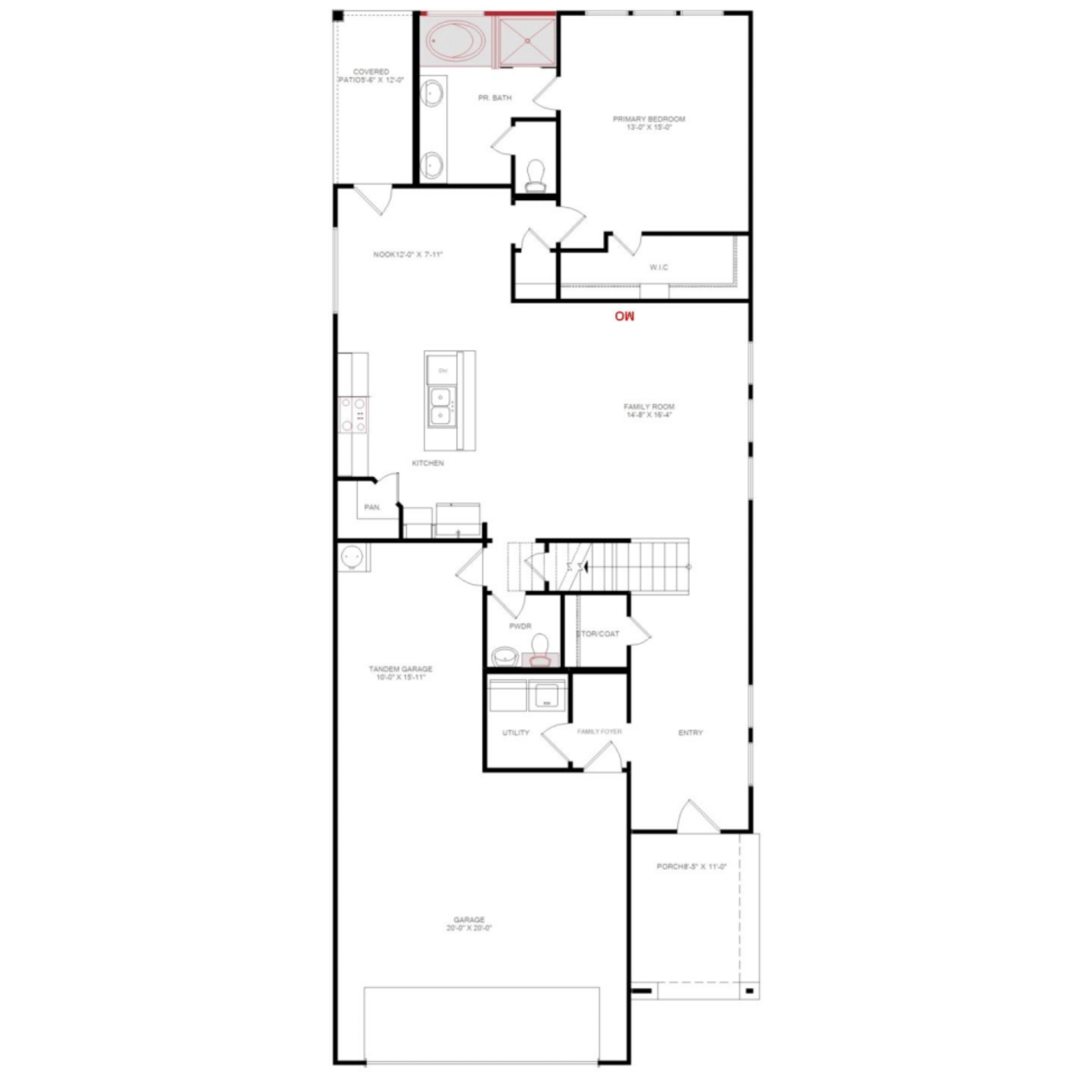 1624 Edgeway Drive First Floor