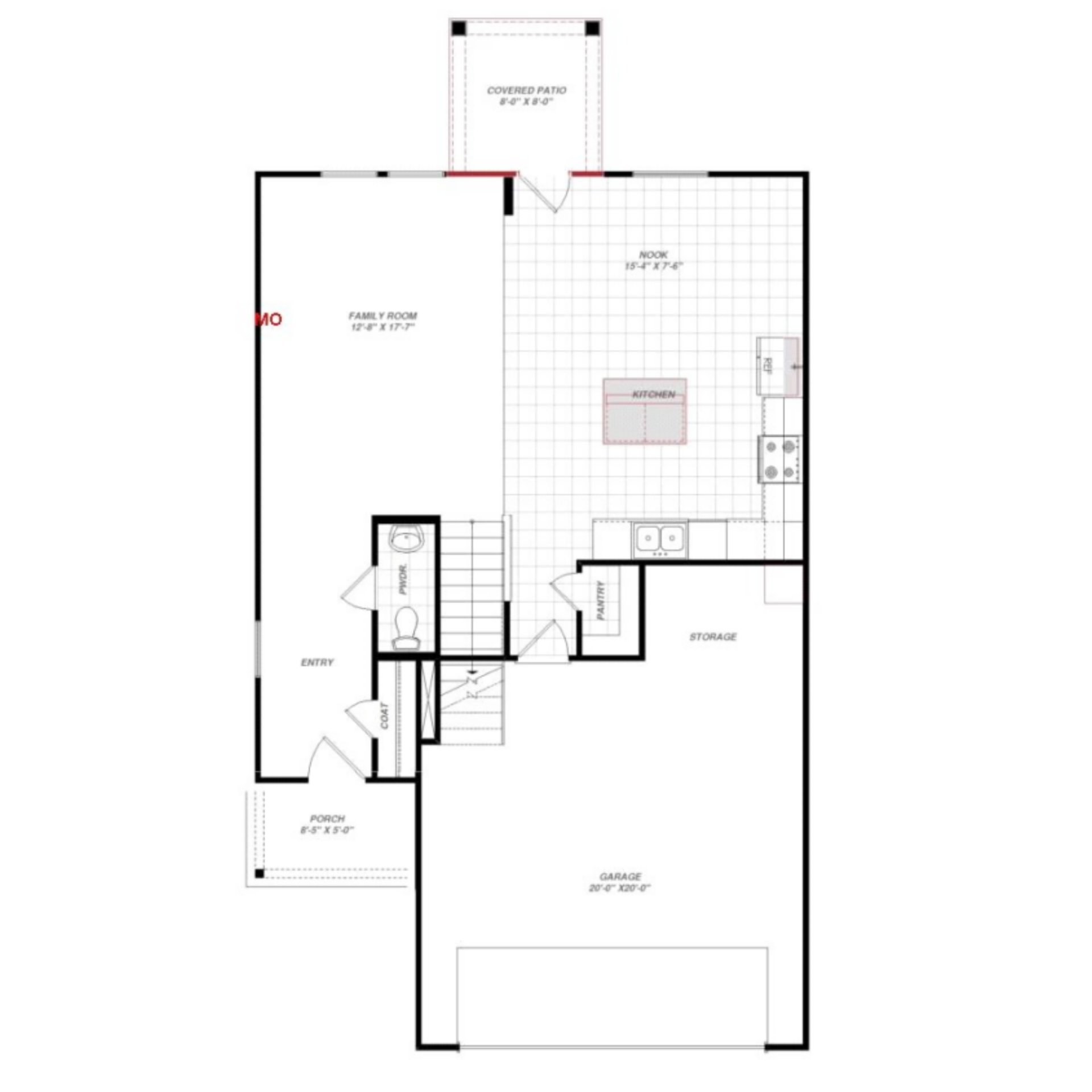 2917 Kimberwick Drive First Floor