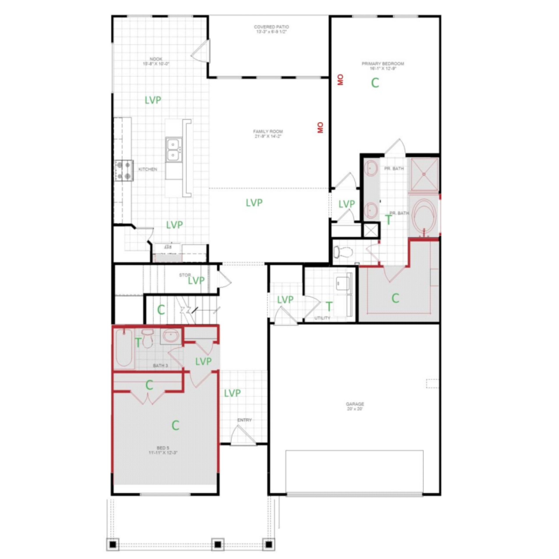 1323 Burgess Street First Floor