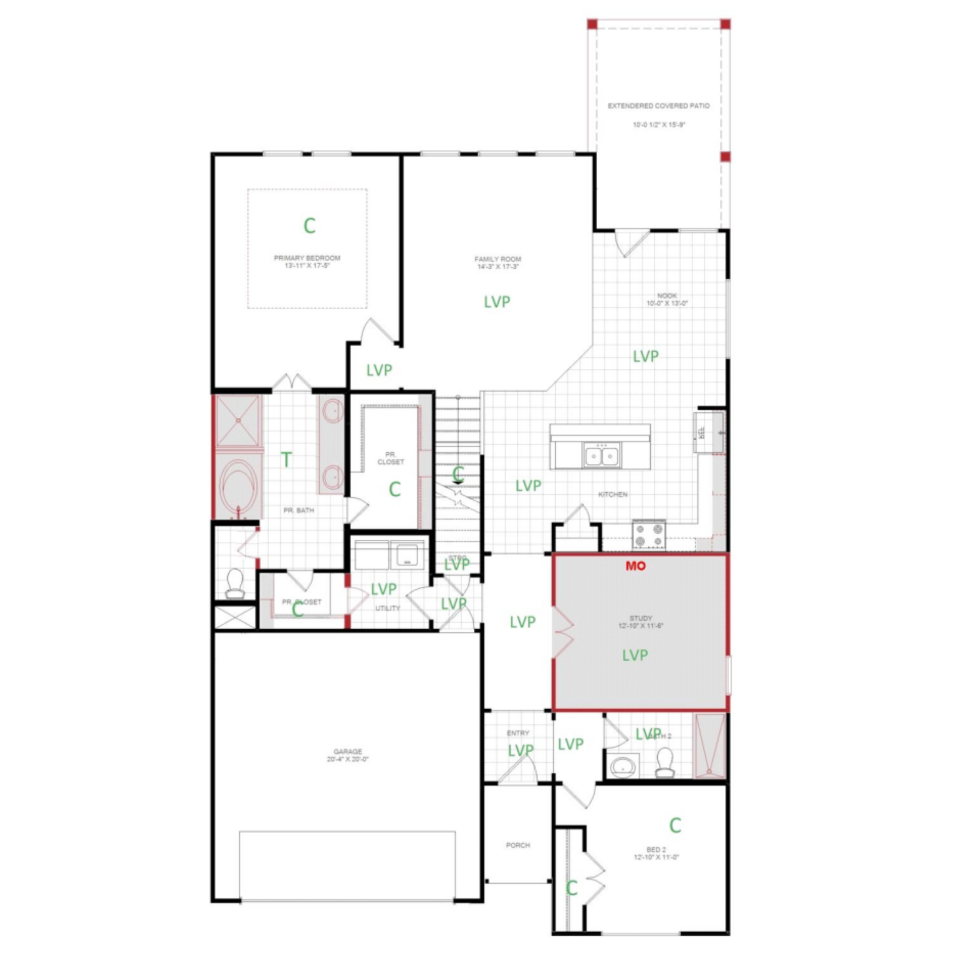 1336 Burgess Street First Floor