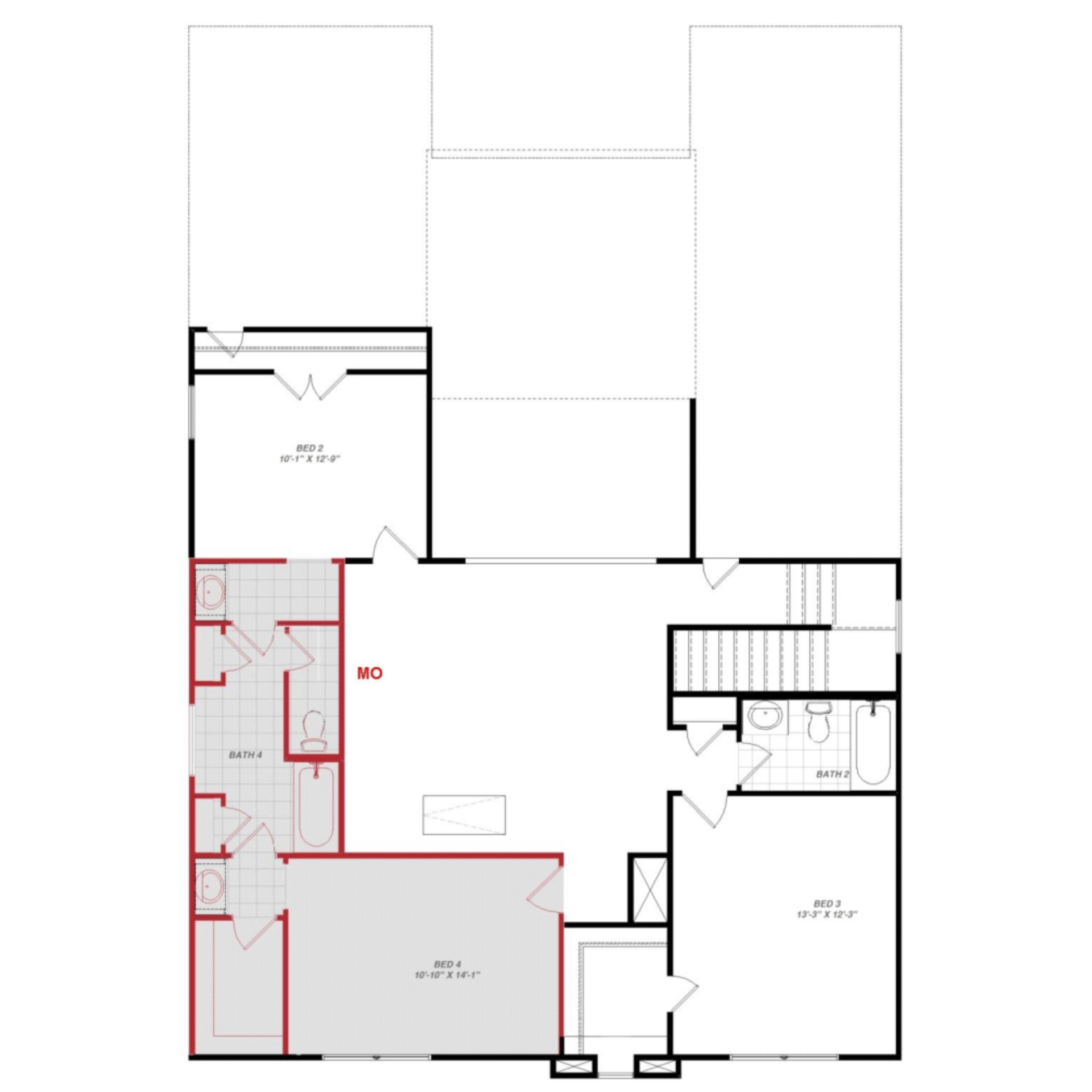 1335 Burgess Street Second Floor