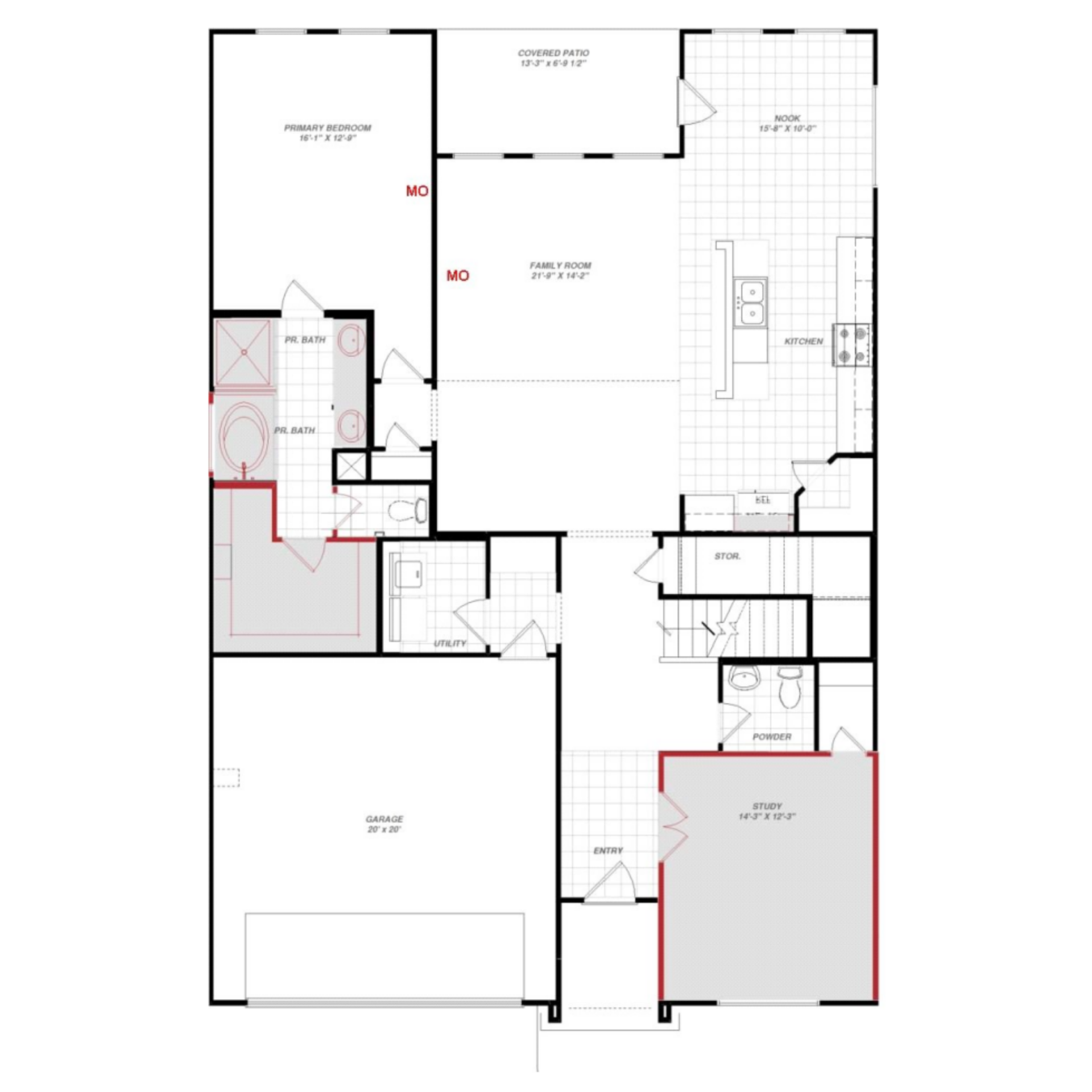 1335 Burgess Street First Floor