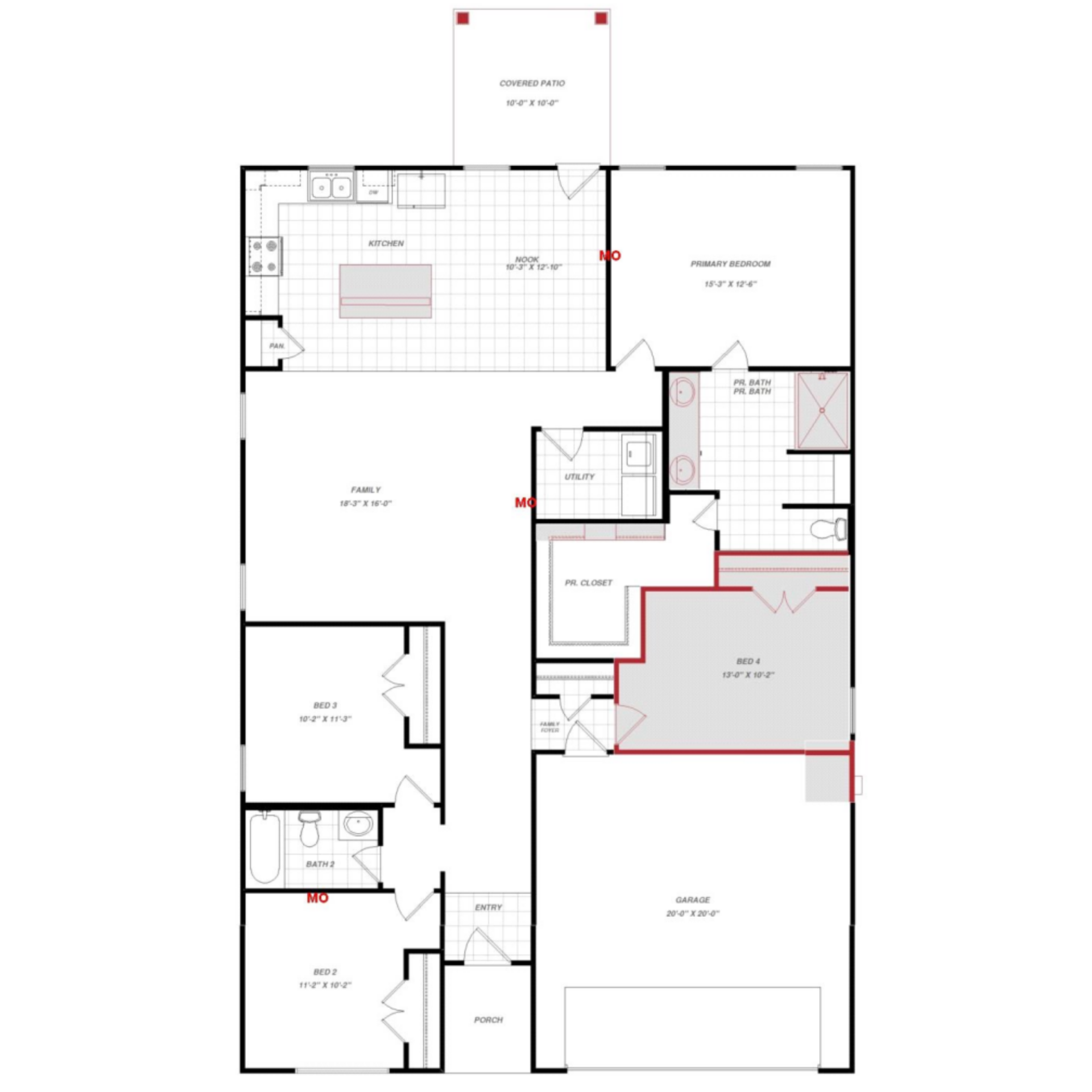 3121 Areca Lane First Floor