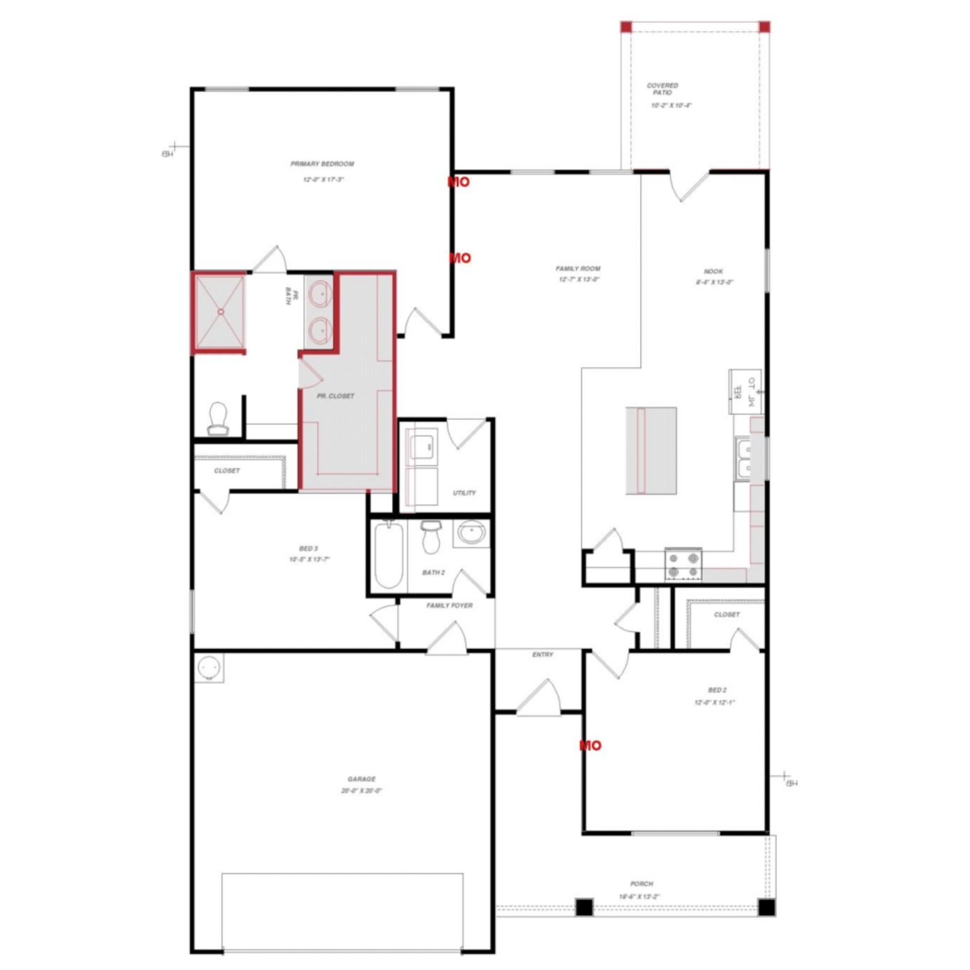 3100 Areca Lane First Floor