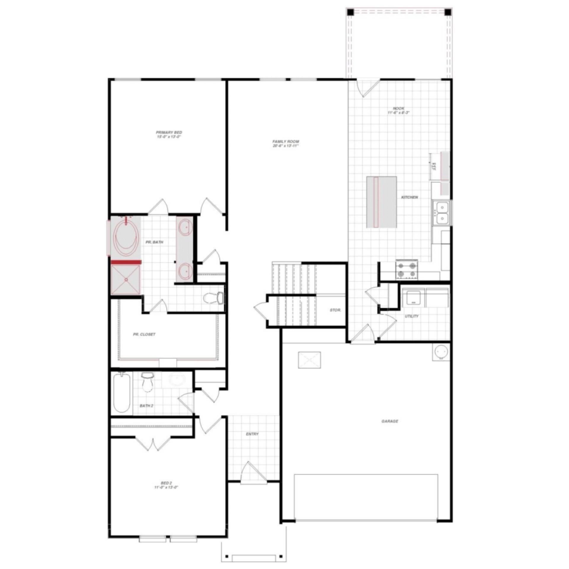 3104 Areca Lane First Floor