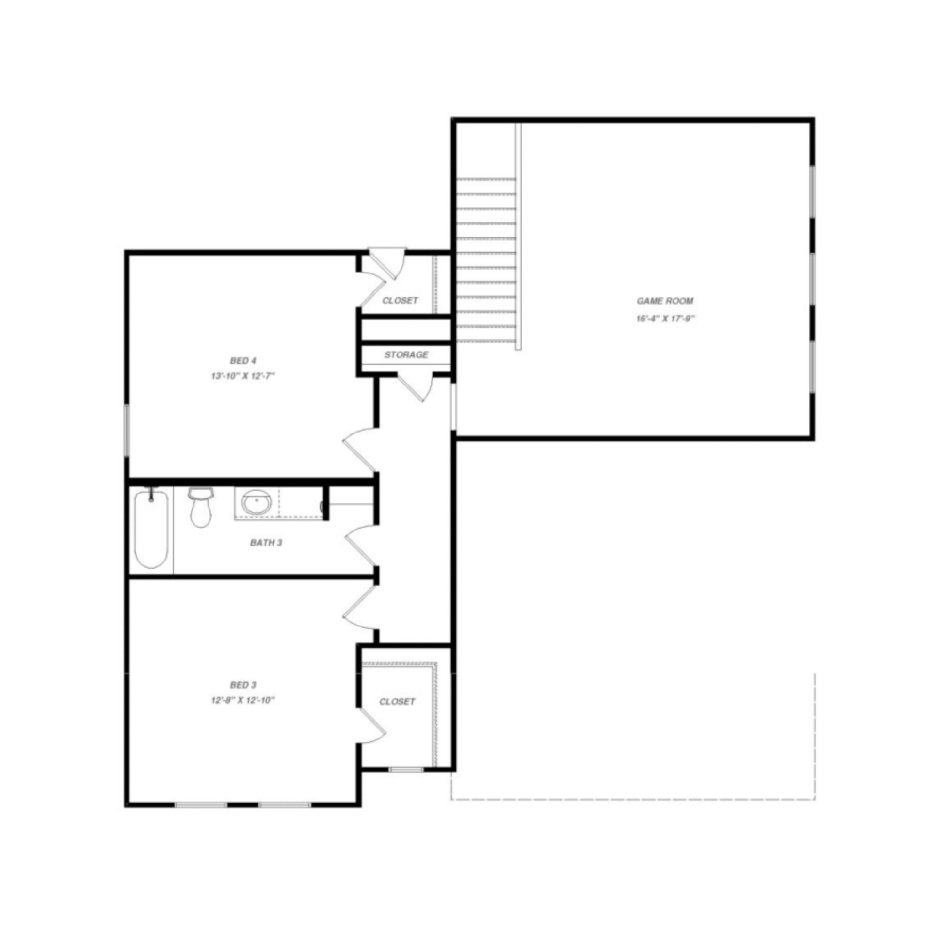 9313 Derry Lane Second Floor