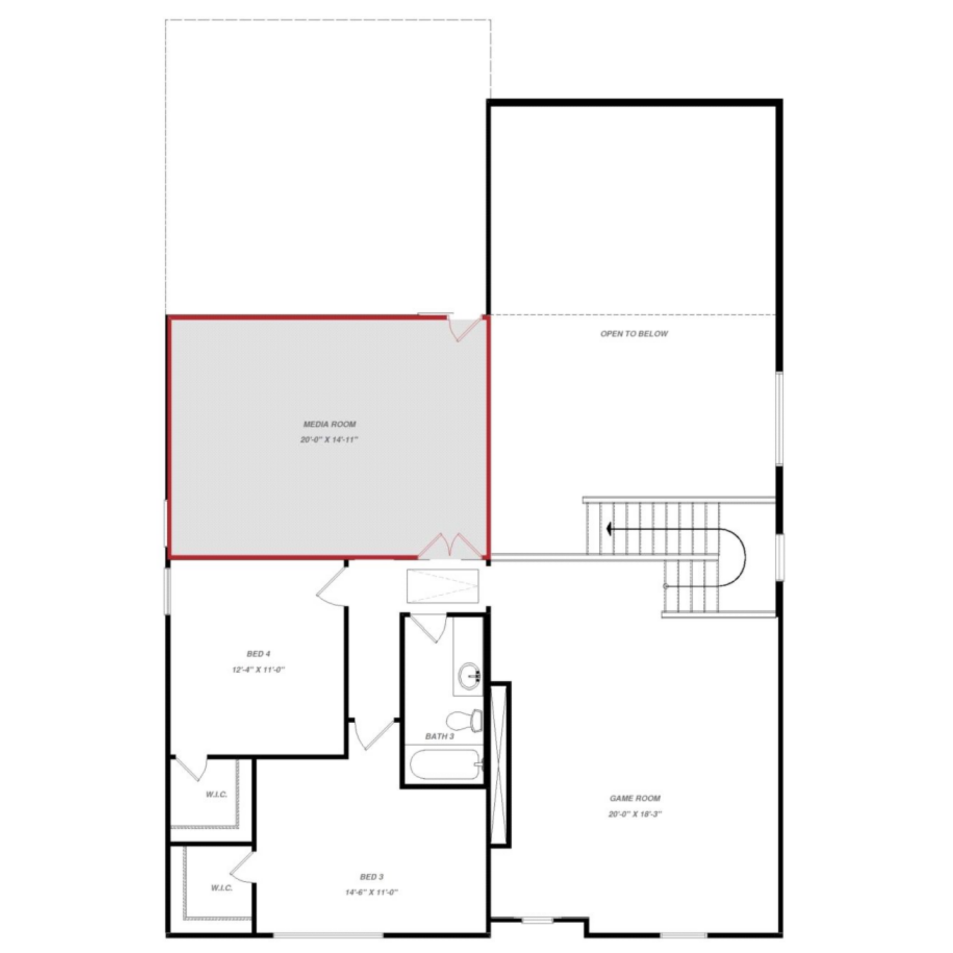 9317 Derry Lane Second Floor