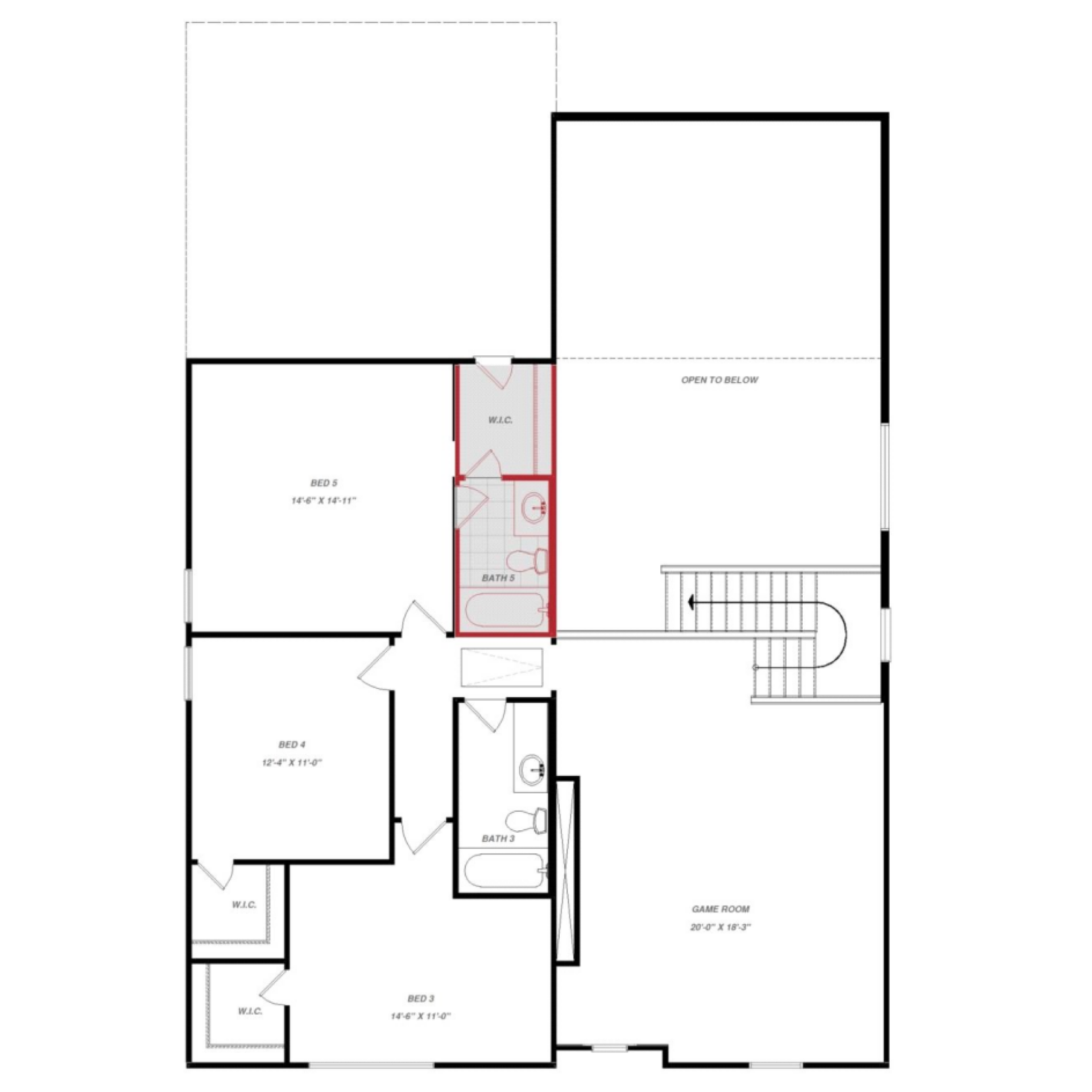 2409 Rams Horn Drive Second Floor