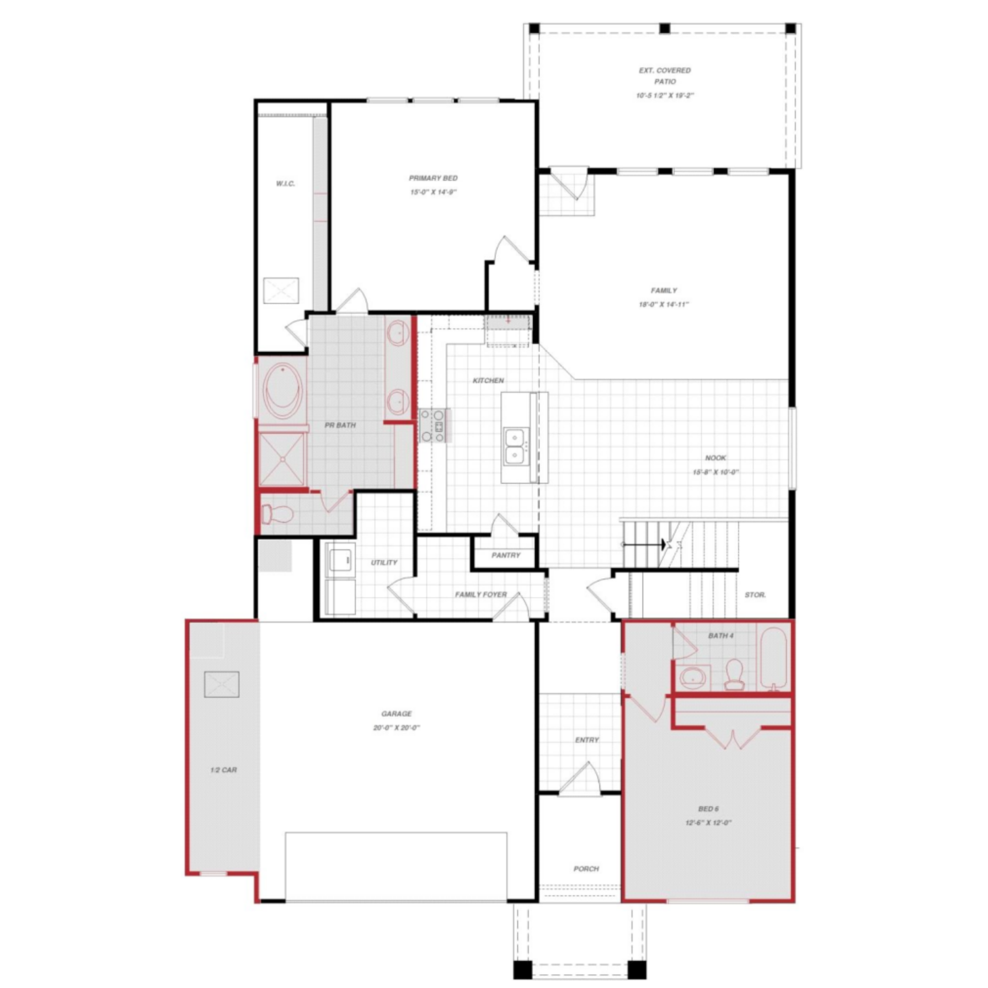 2409 Rams Horn Drive First Floor