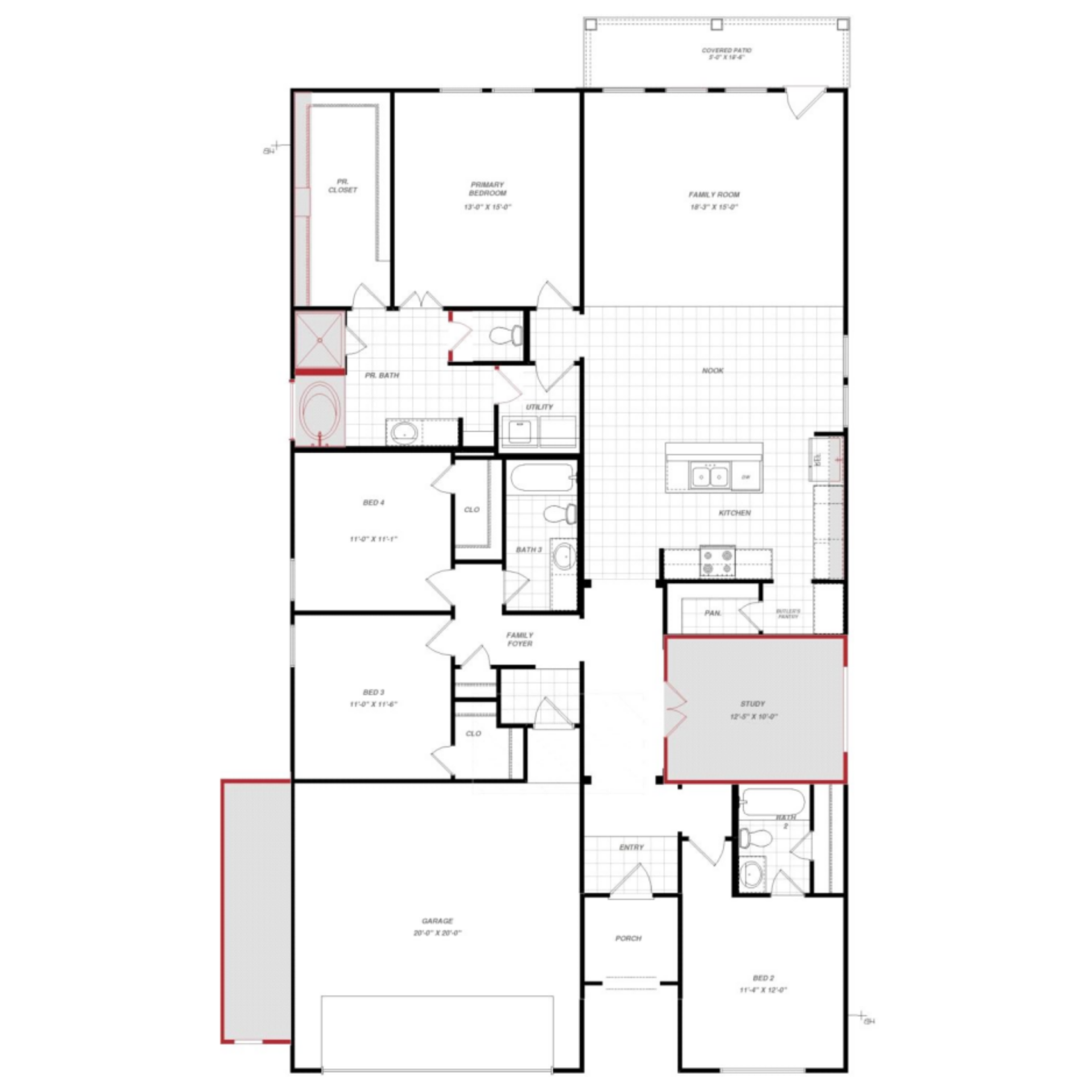 2372 High Plain Lane First Floor