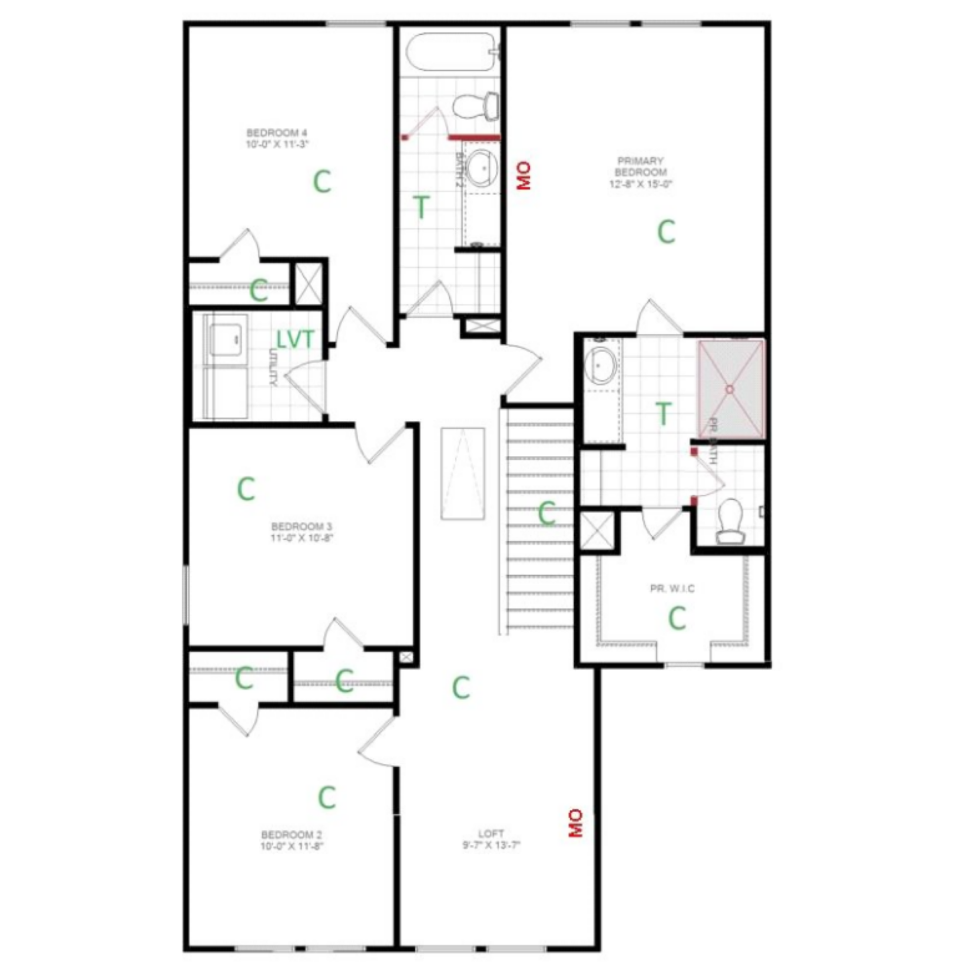 3007 Wicker Lane Second Floor