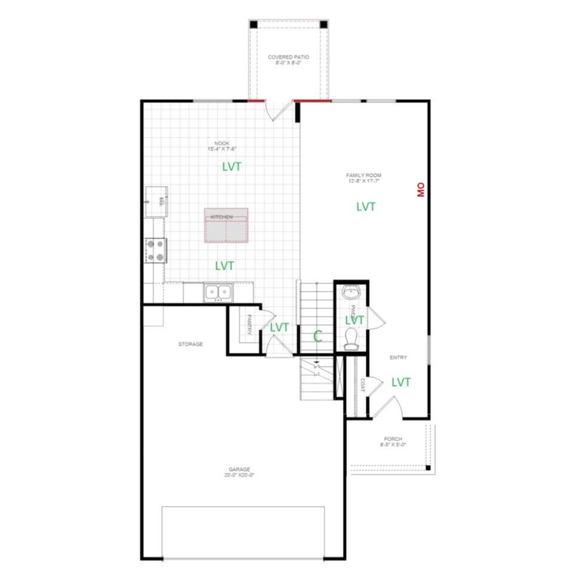 3007 Wicker Lane First Floor