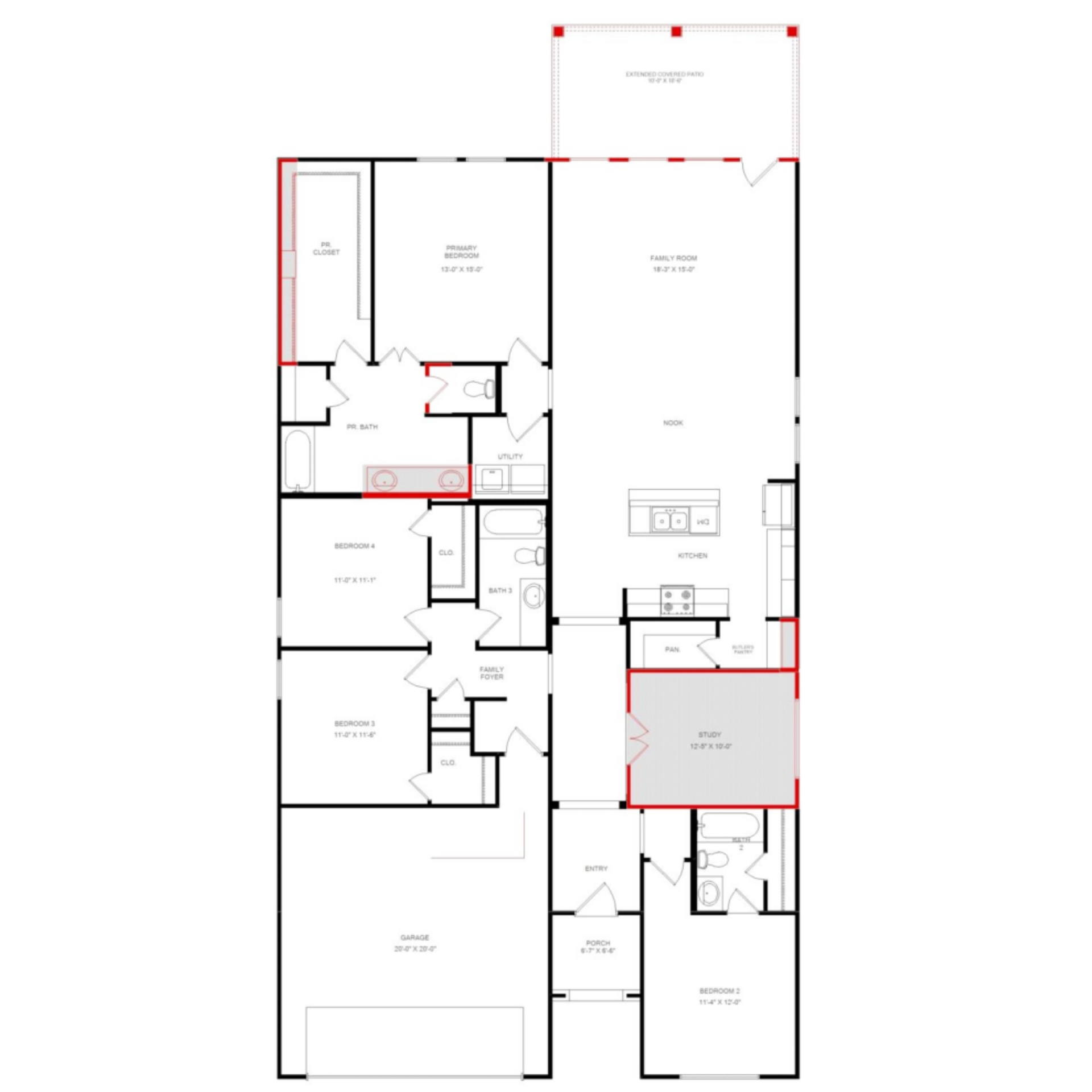4031 Colony River Rock Boulevard First Floor