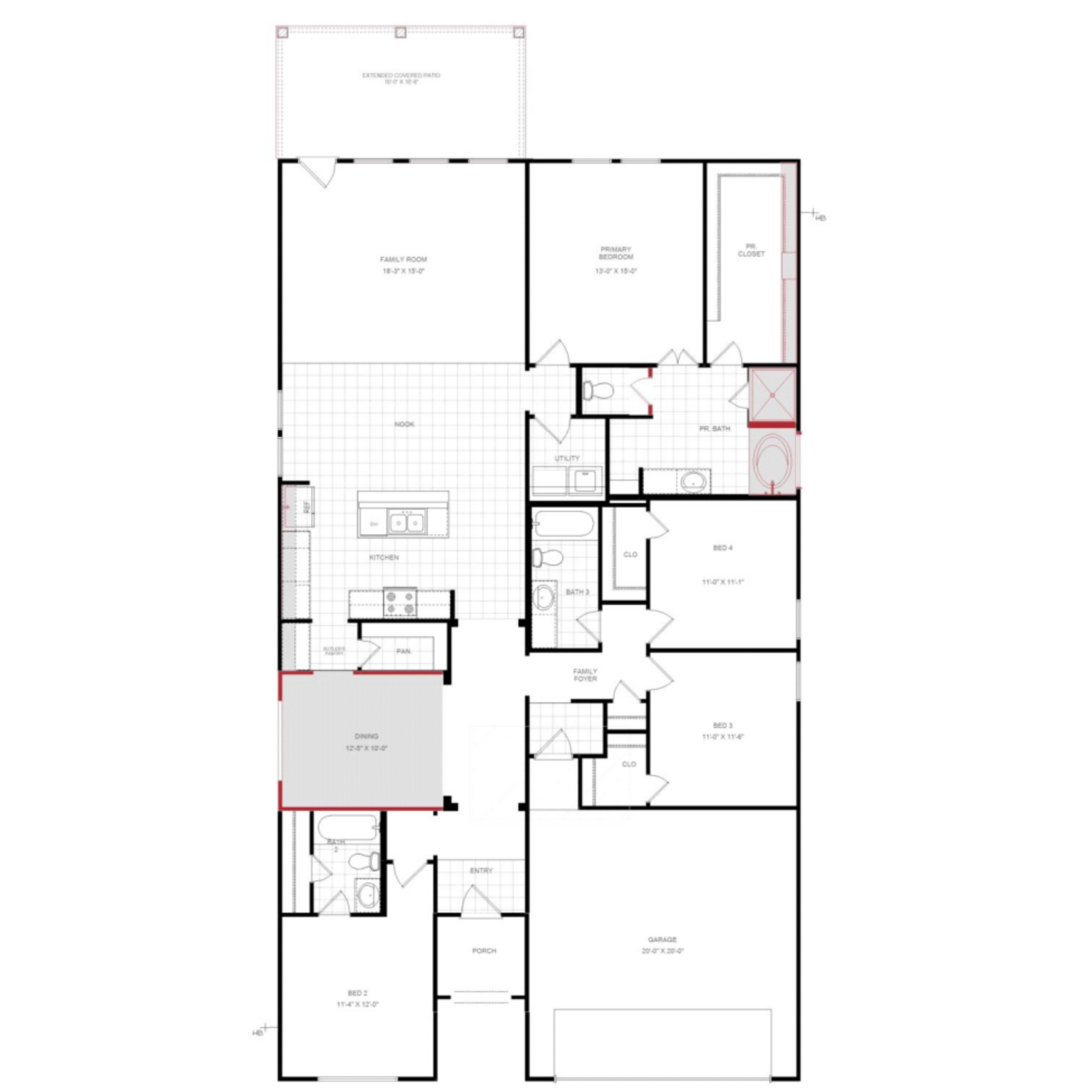 24527 Greeley Lake Drive First Floor
