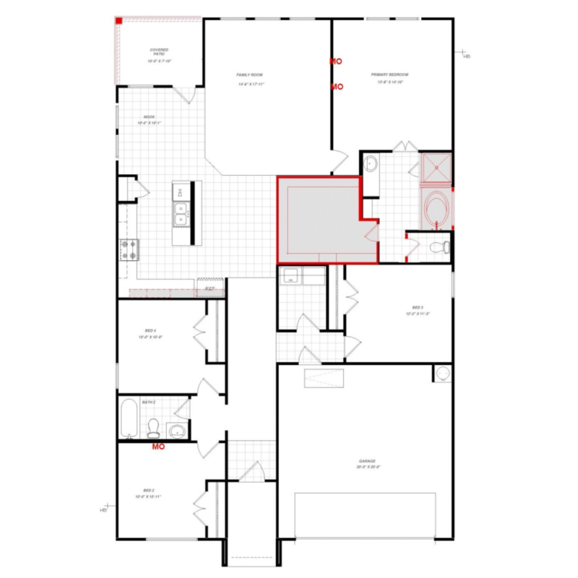 1317 Rothland Lane First Floor