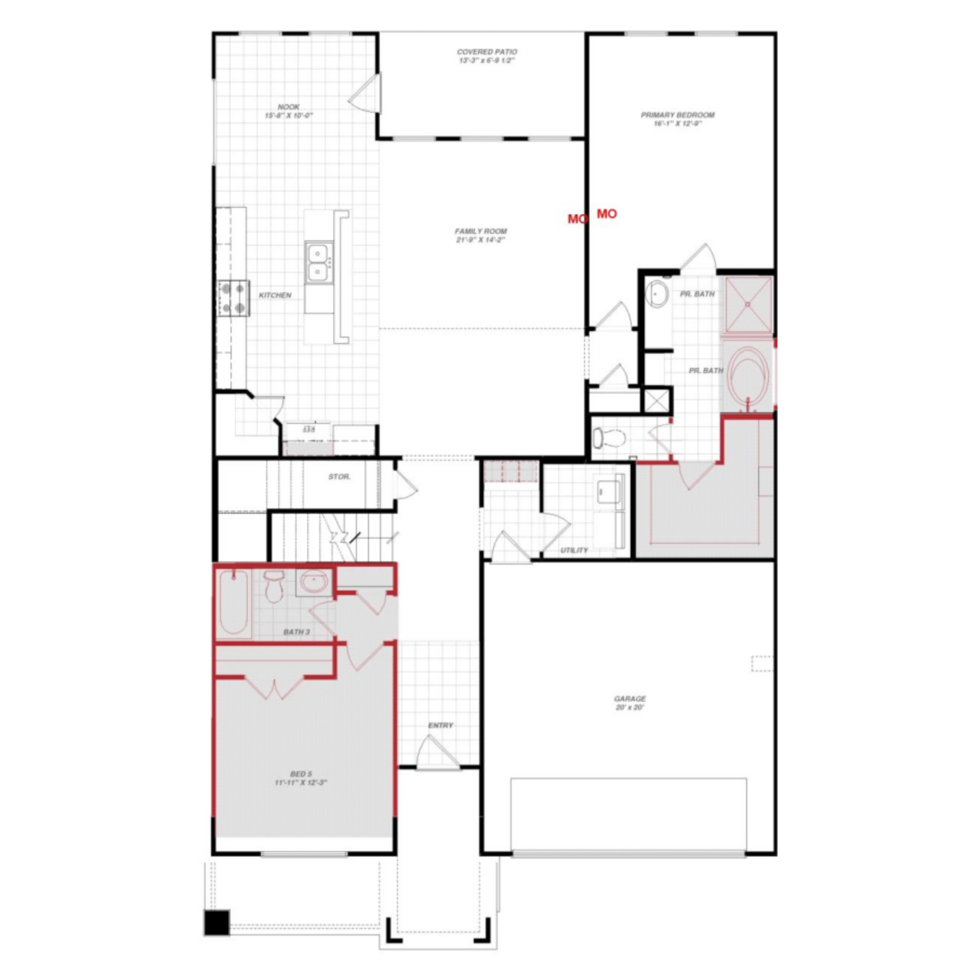 1340 Beaumont Lane First floor