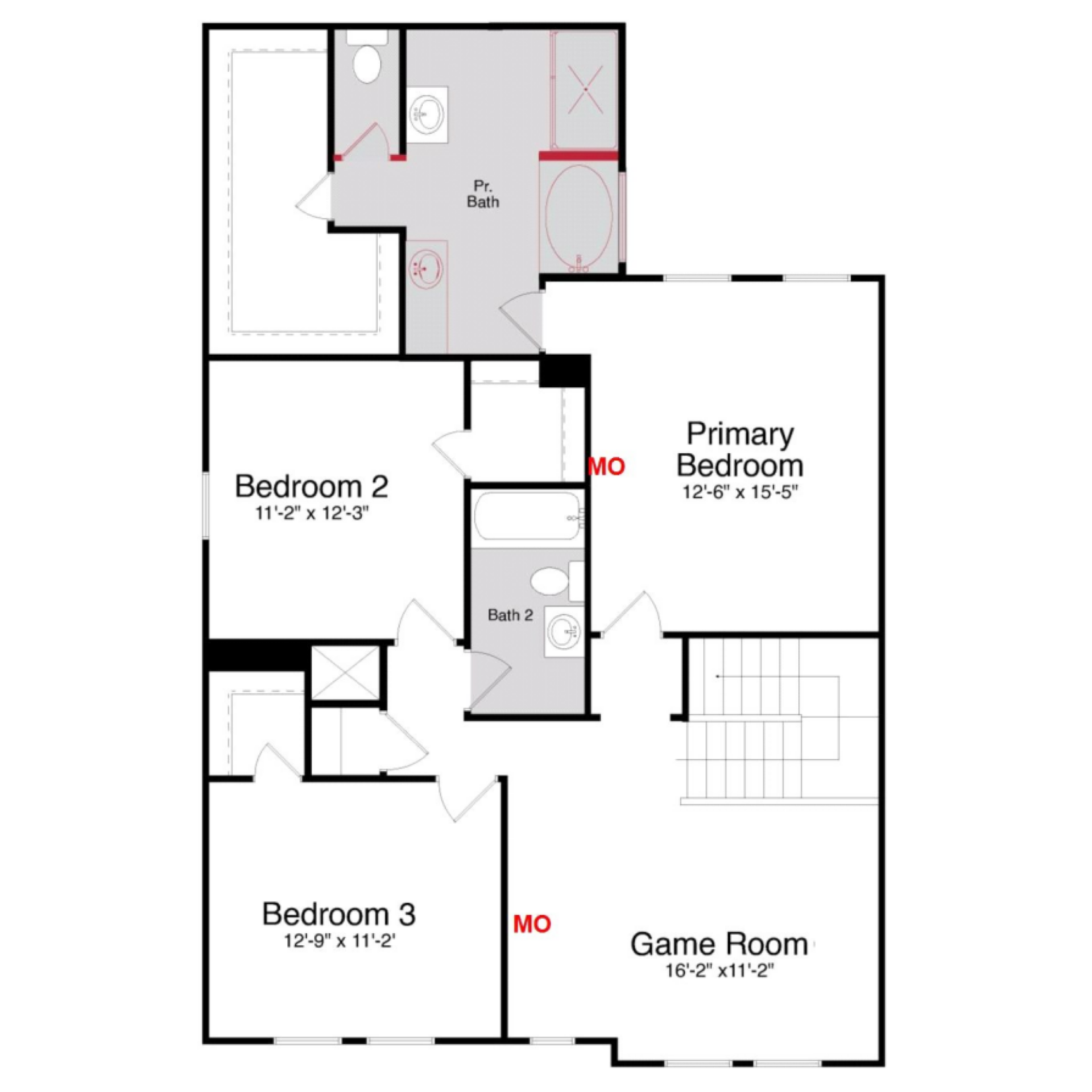 1118 Falls Rush Way Second Floor