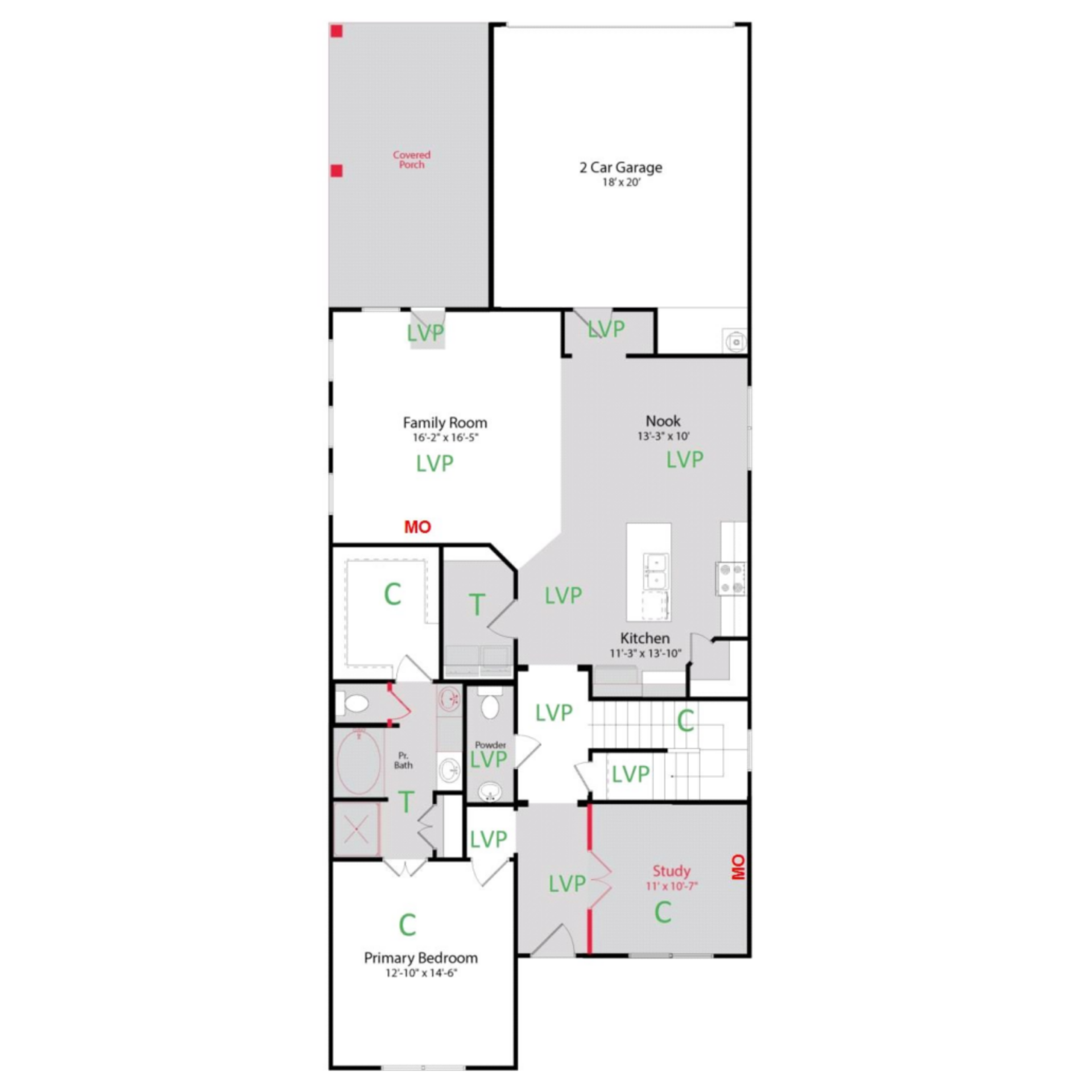 1114 Falls Rush Way First Floor