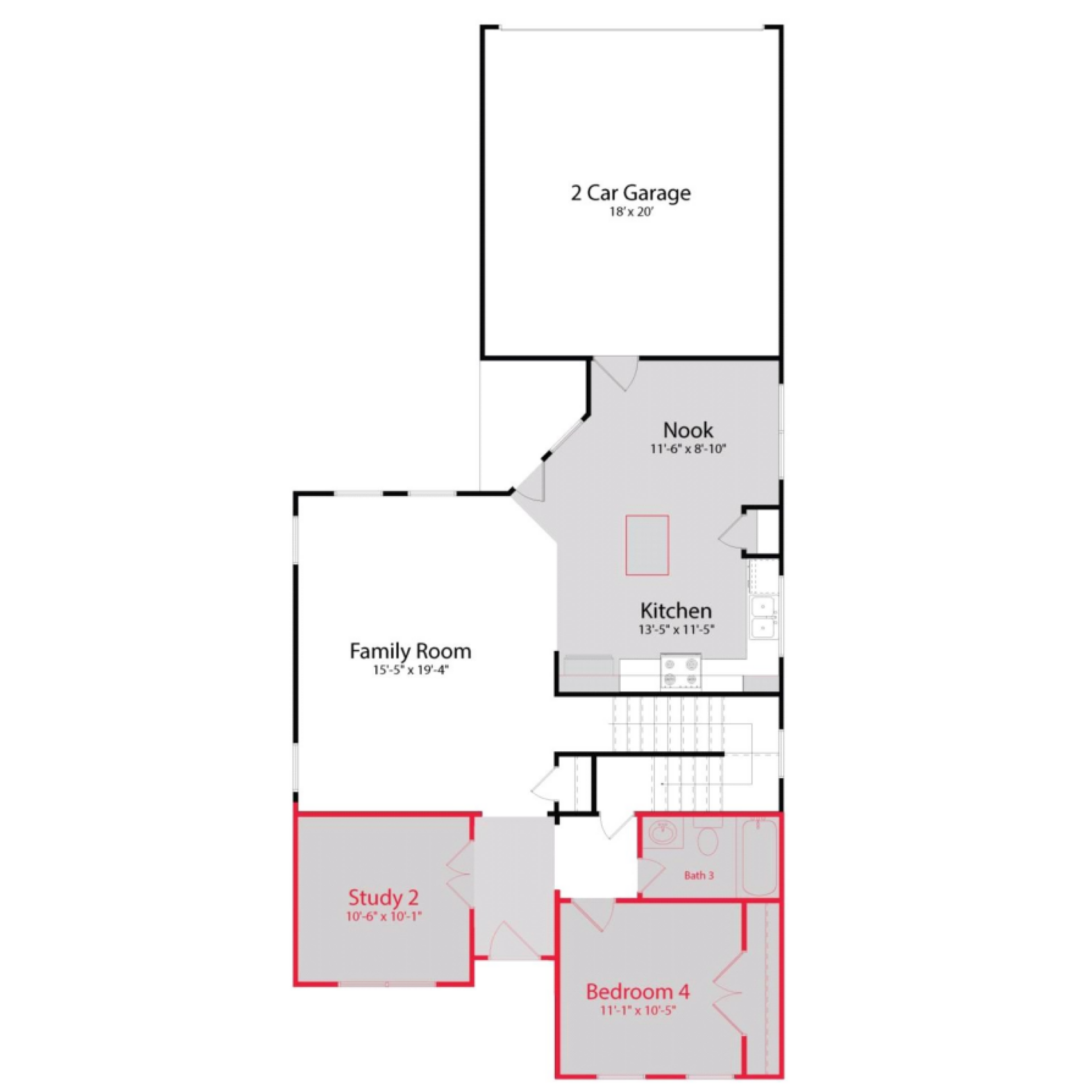 3246 Summerland Drive First Floor