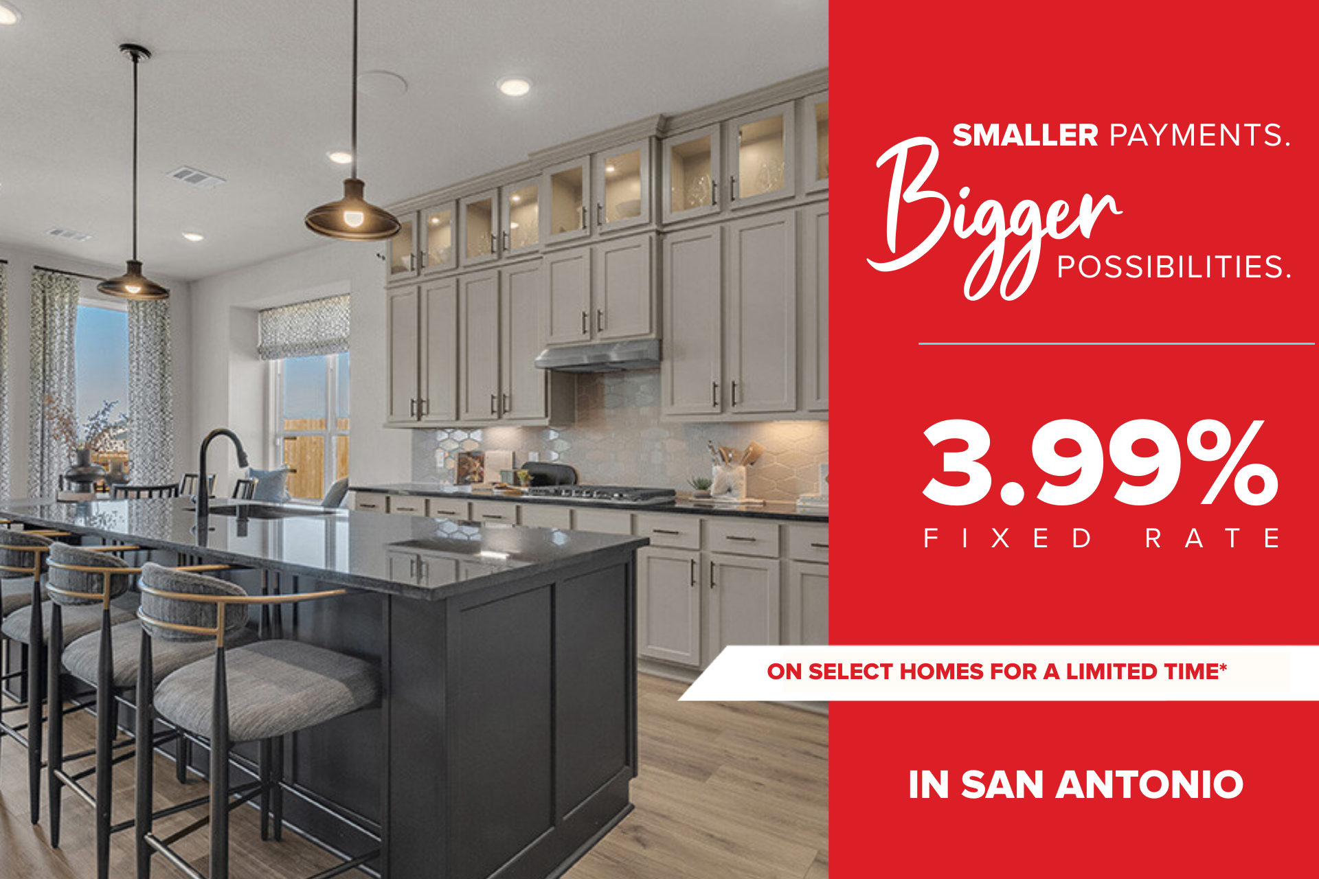 3.99% FIXED RATE + ALL CLOSING COSTS FOR A LIMITED TIME