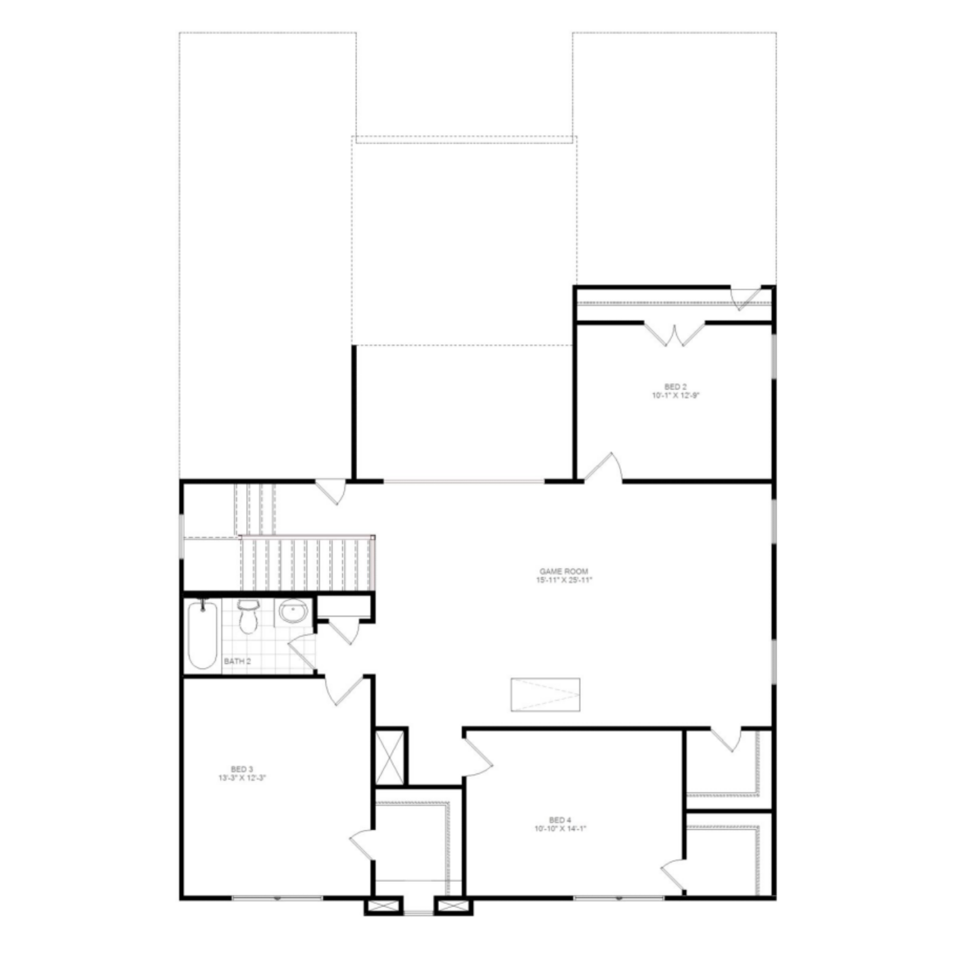 6134 Severson  Lake Court Second Floor