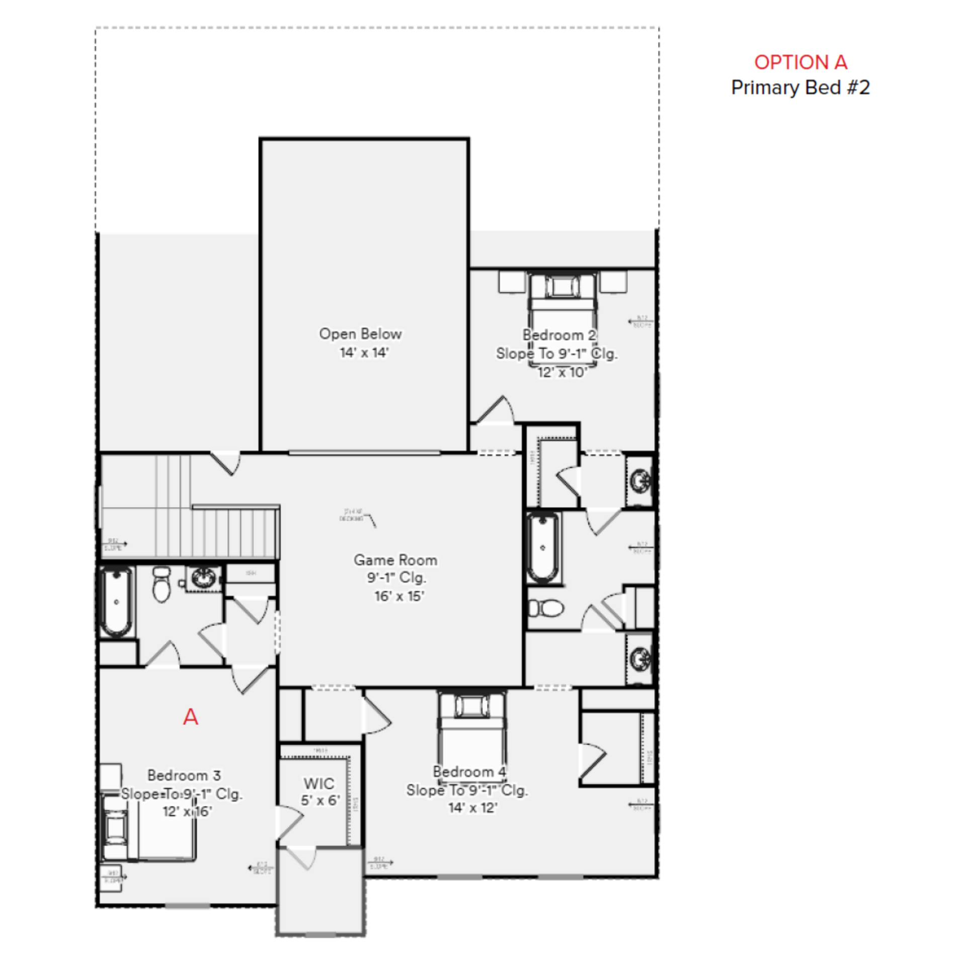 Grapevine Floorplan Second Floor