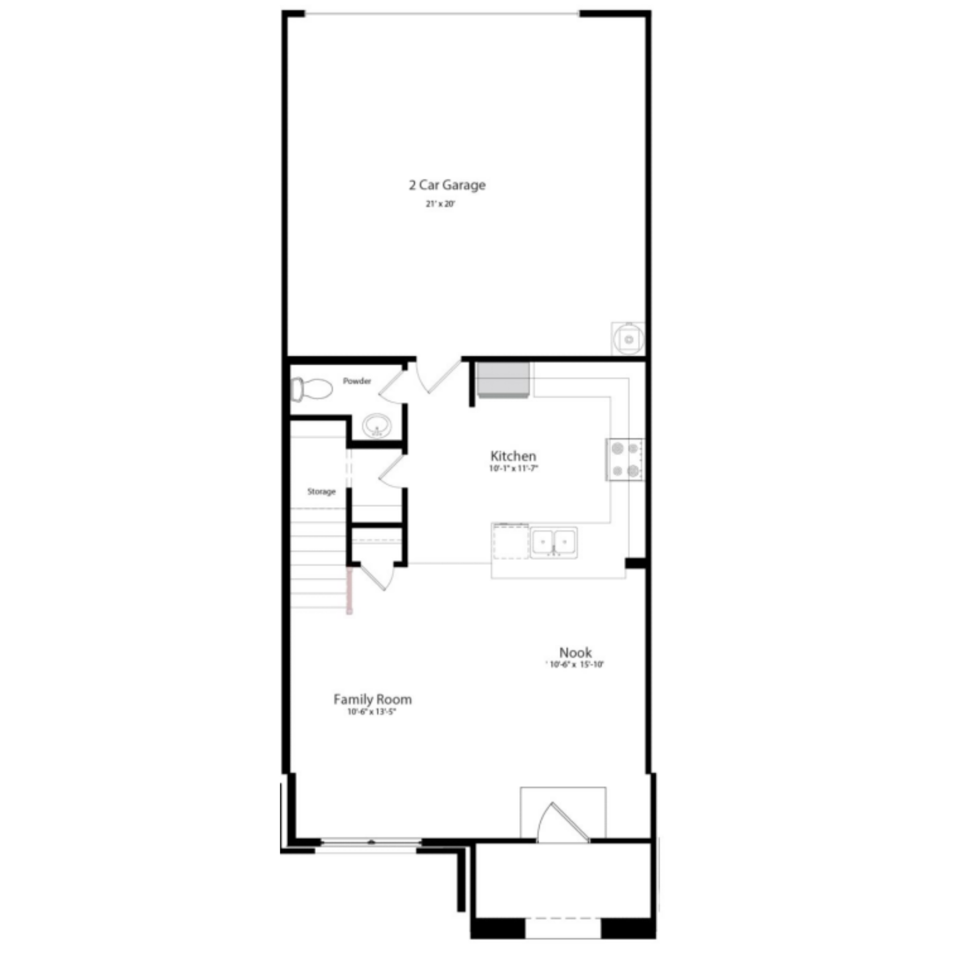 Houston floor plan drawing
