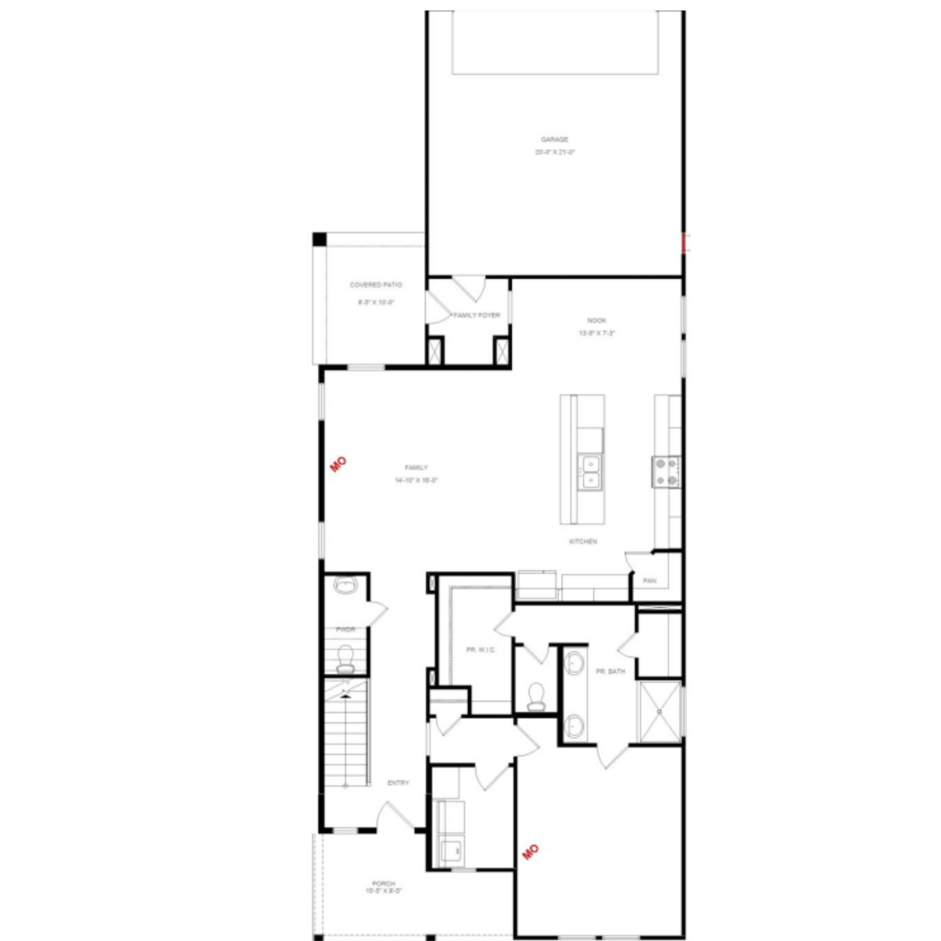 Derby floor plan drawing