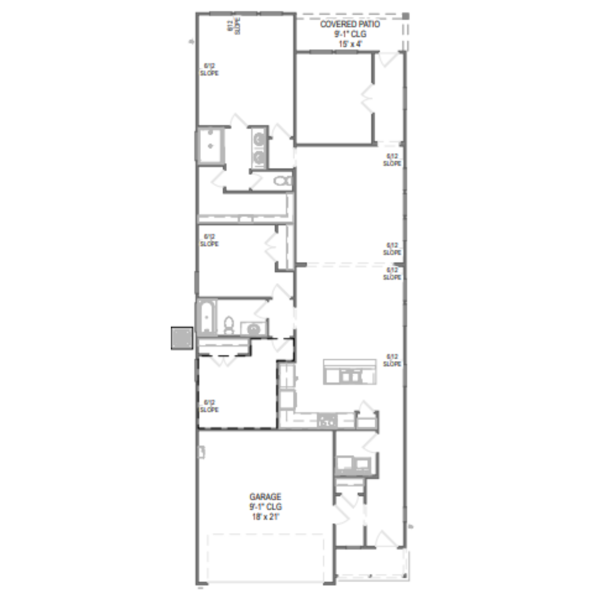 McClellan II floor plan drawing
