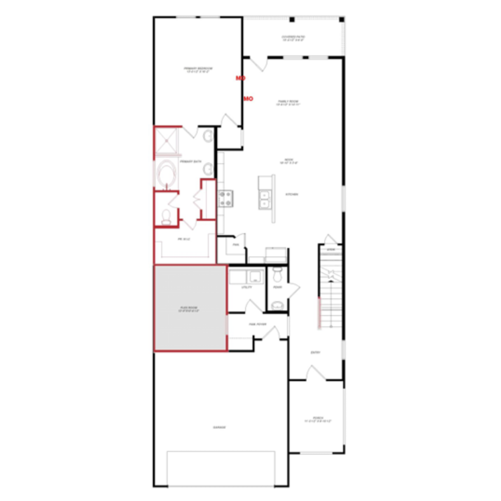 Cedar floor plan drawing