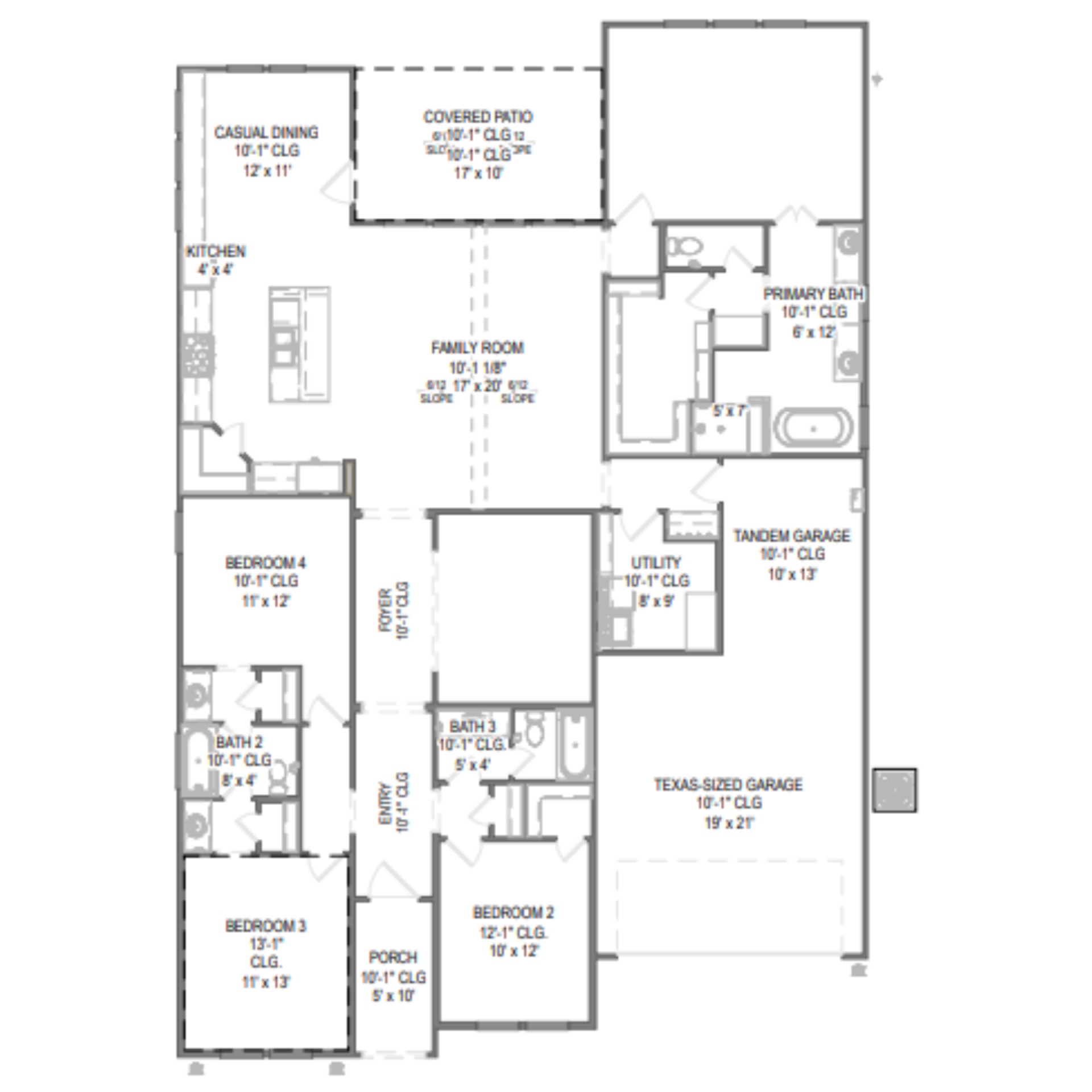 Riverwalk floor plan drawing